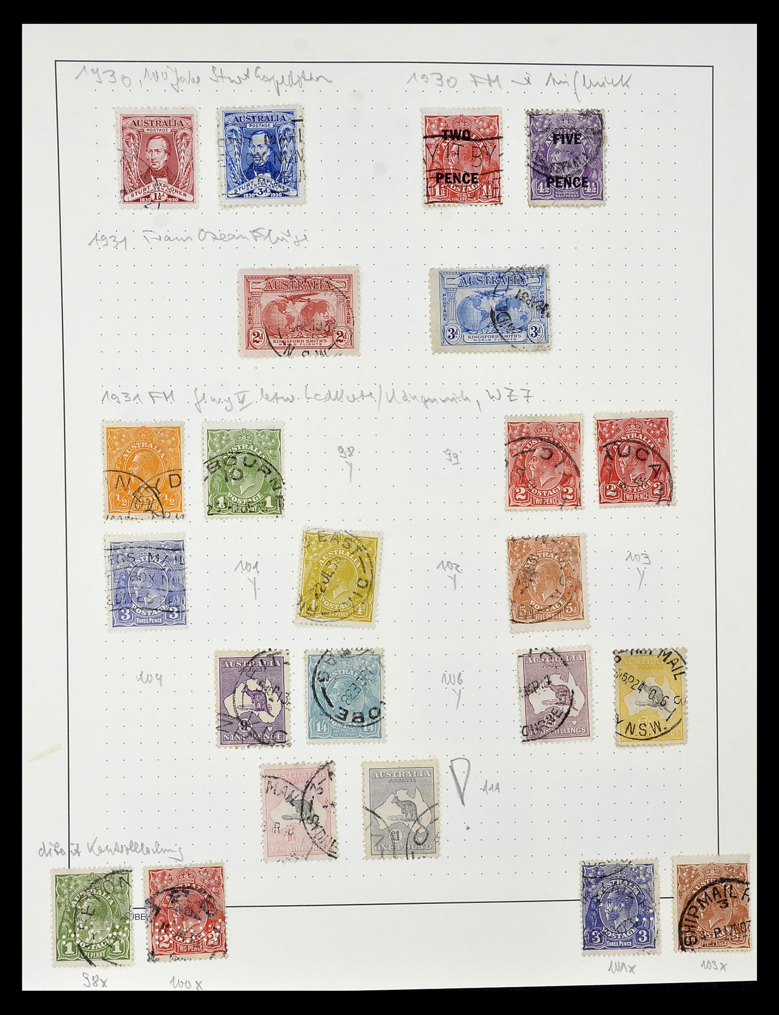 34808 060 - Stamp Collection 34808 Australia and States 1850-2003.