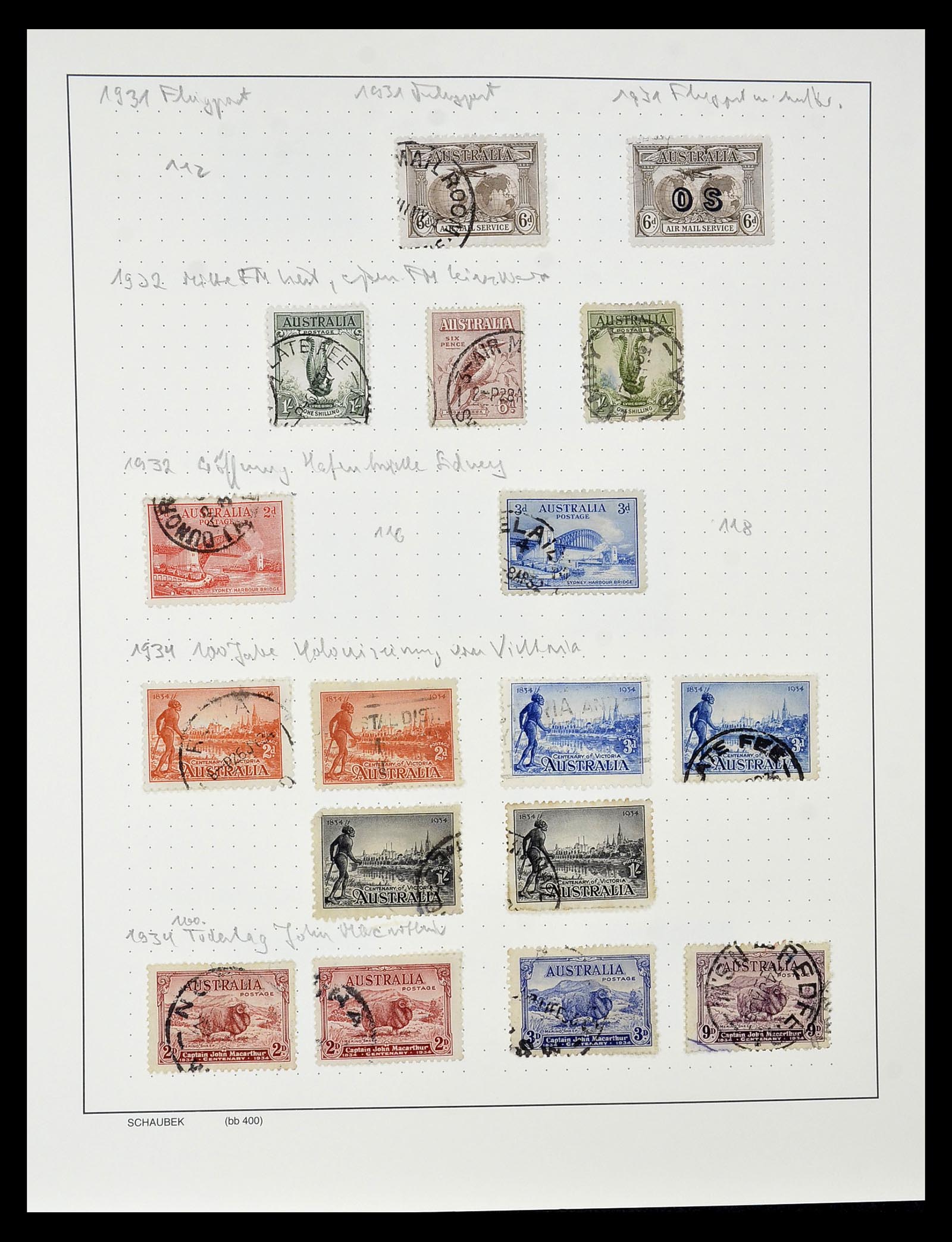 34808 061 - Stamp Collection 34808 Australia and States 1850-2003.