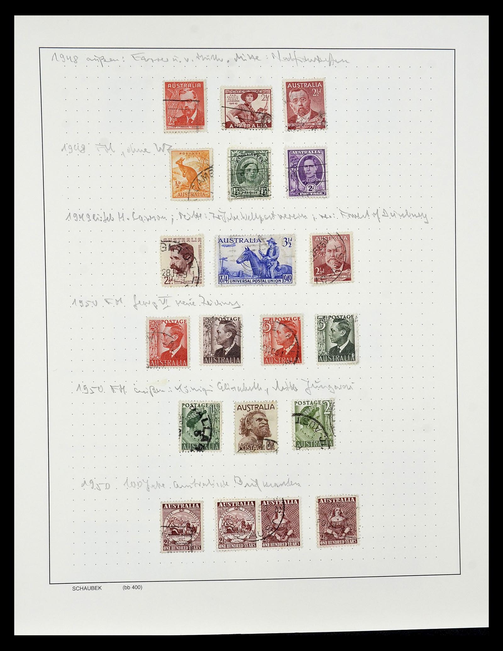 34808 066 - Stamp Collection 34808 Australia and States 1850-2003.