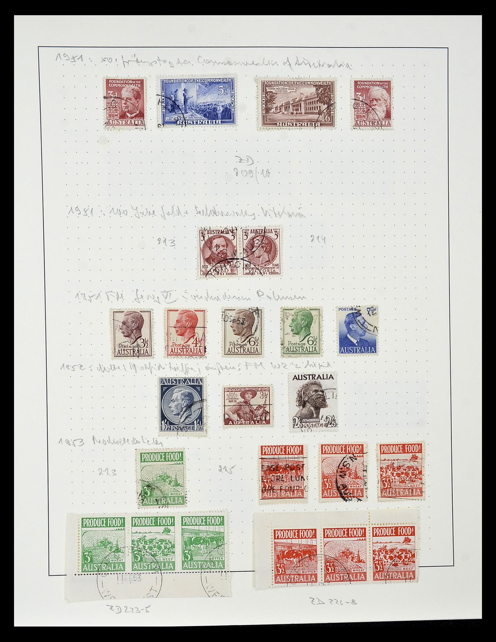 34808 067 - Stamp Collection 34808 Australia and States 1850-2003.
