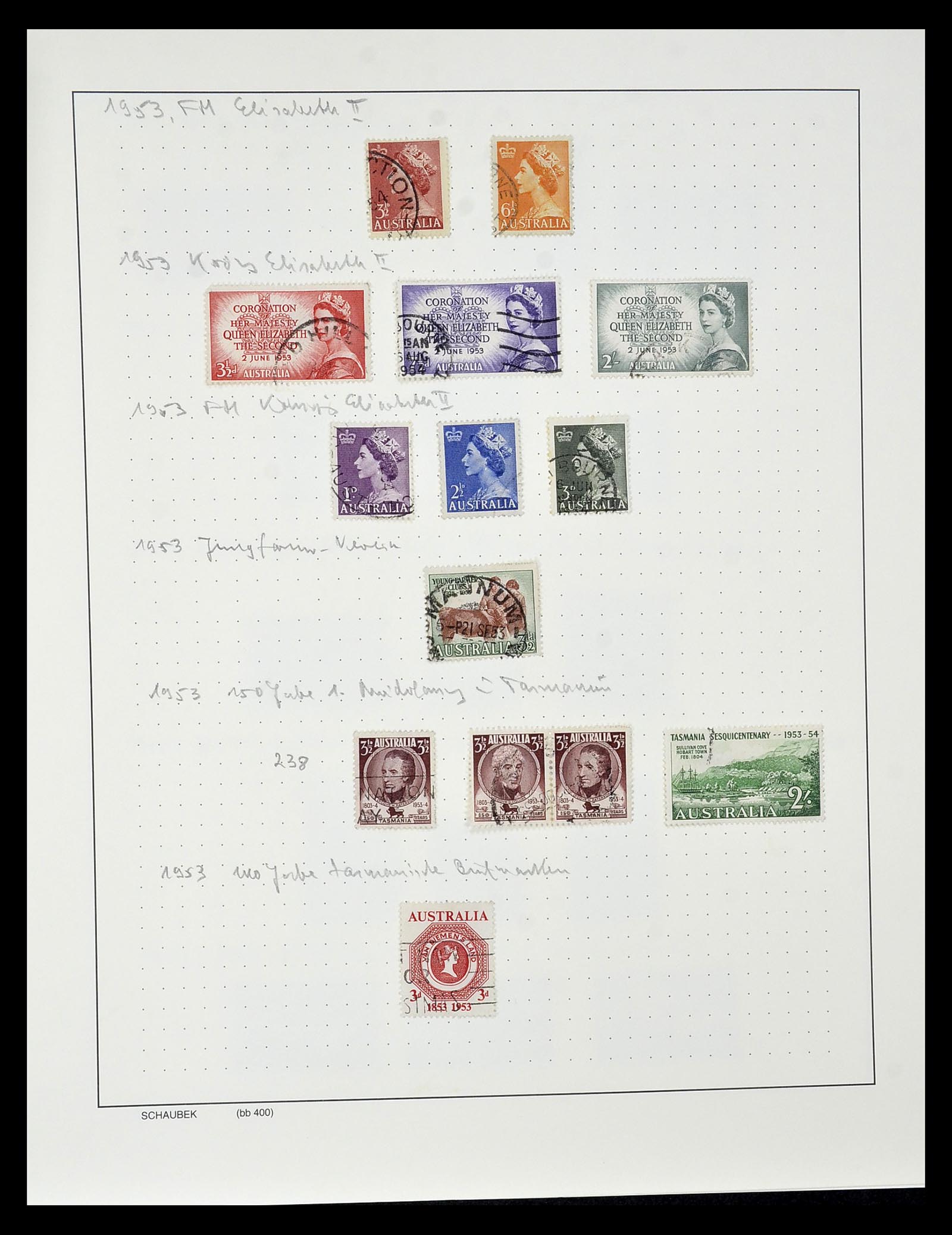 34808 068 - Stamp Collection 34808 Australia and States 1850-2003.