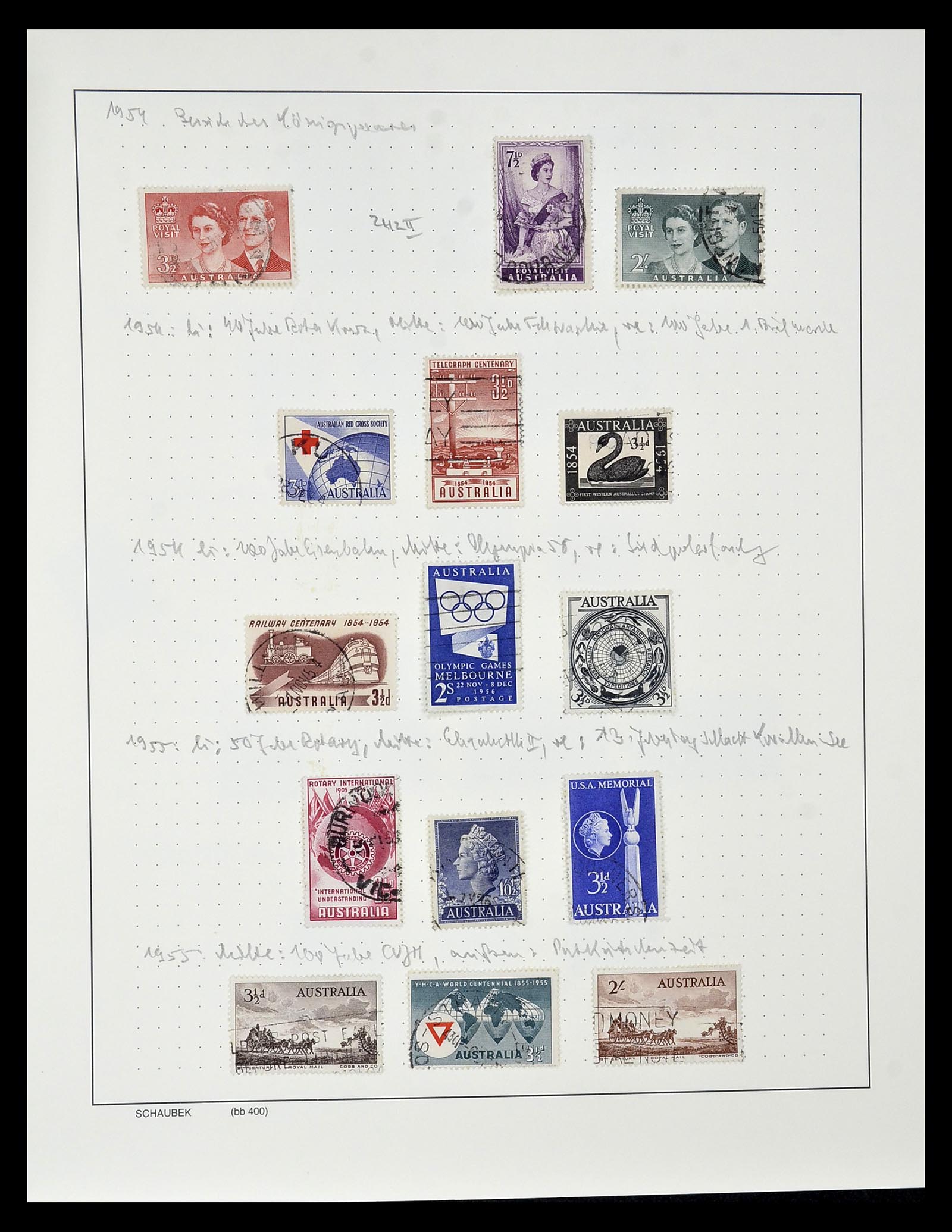 34808 069 - Stamp Collection 34808 Australia and States 1850-2003.