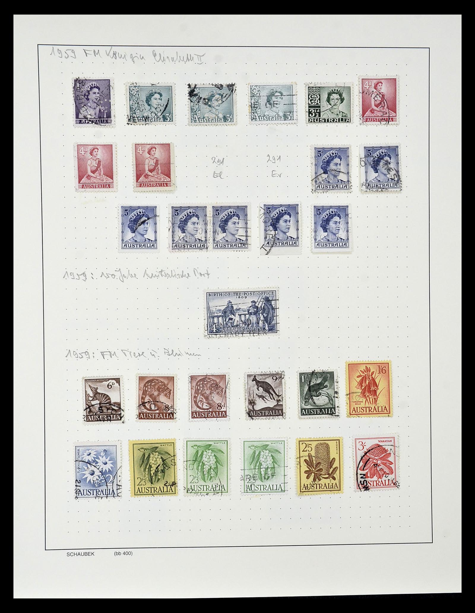 34808 072 - Stamp Collection 34808 Australia and States 1850-2003.