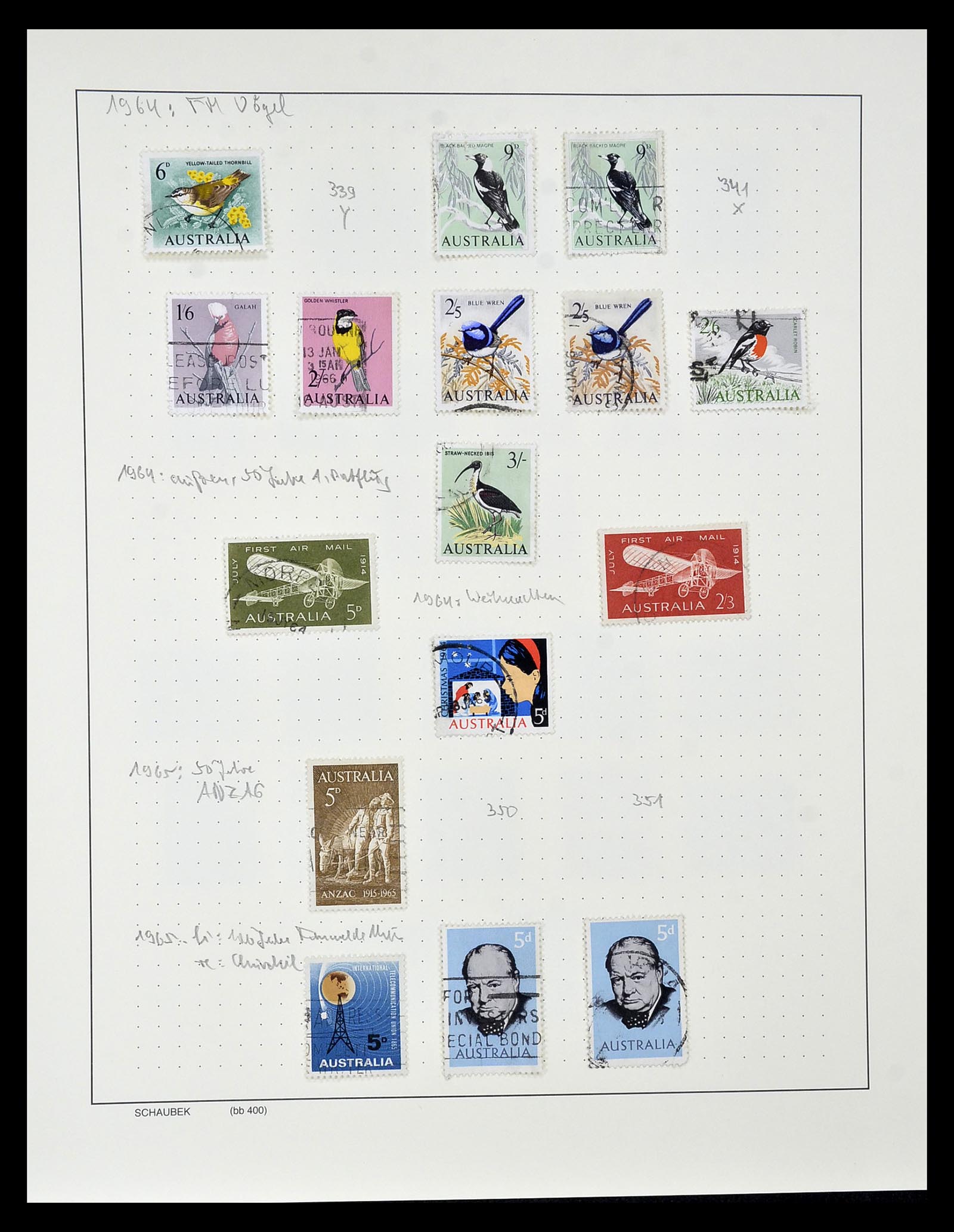 34808 076 - Stamp Collection 34808 Australia and States 1850-2003.