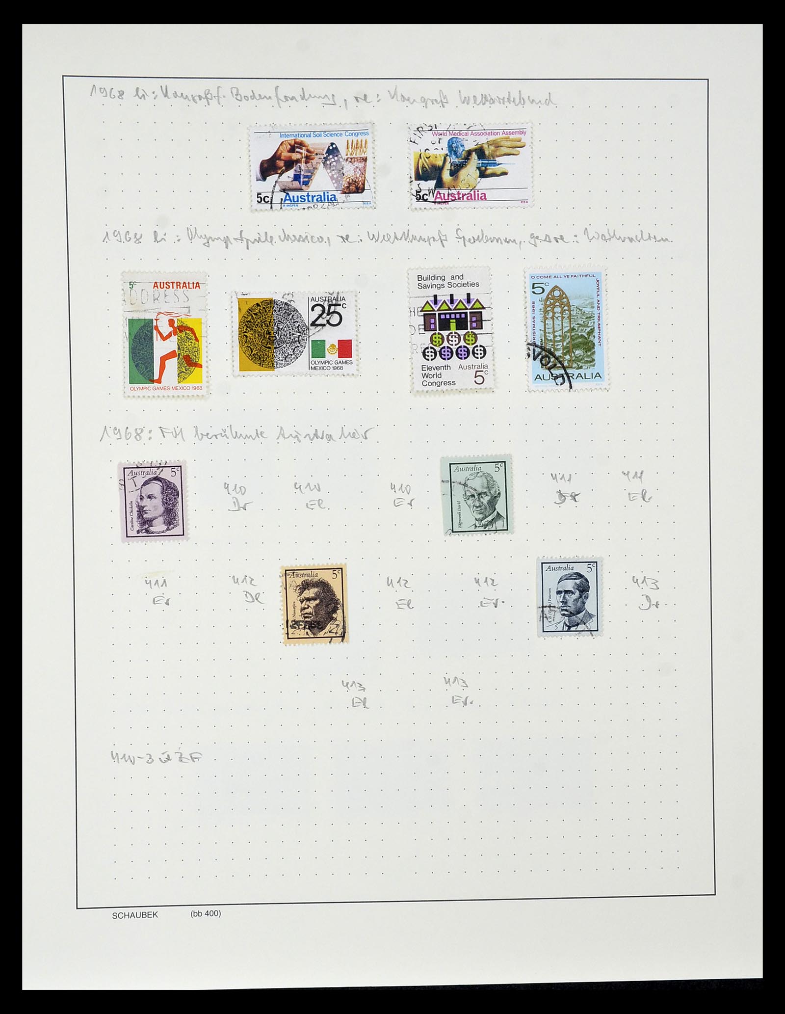 34808 080 - Stamp Collection 34808 Australia and States 1850-2003.