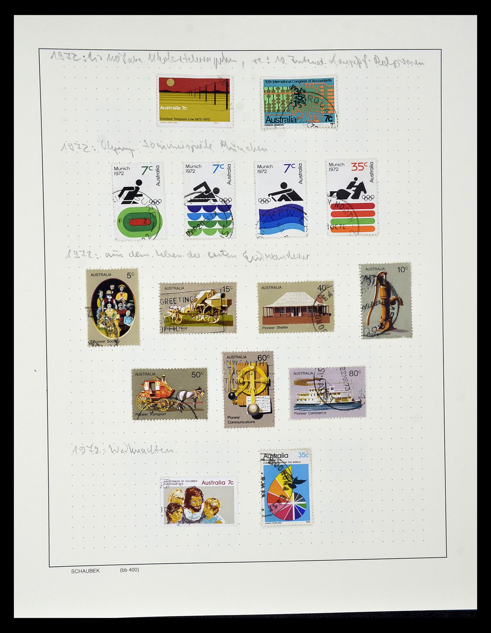34808 090 - Stamp Collection 34808 Australia and States 1850-2003.