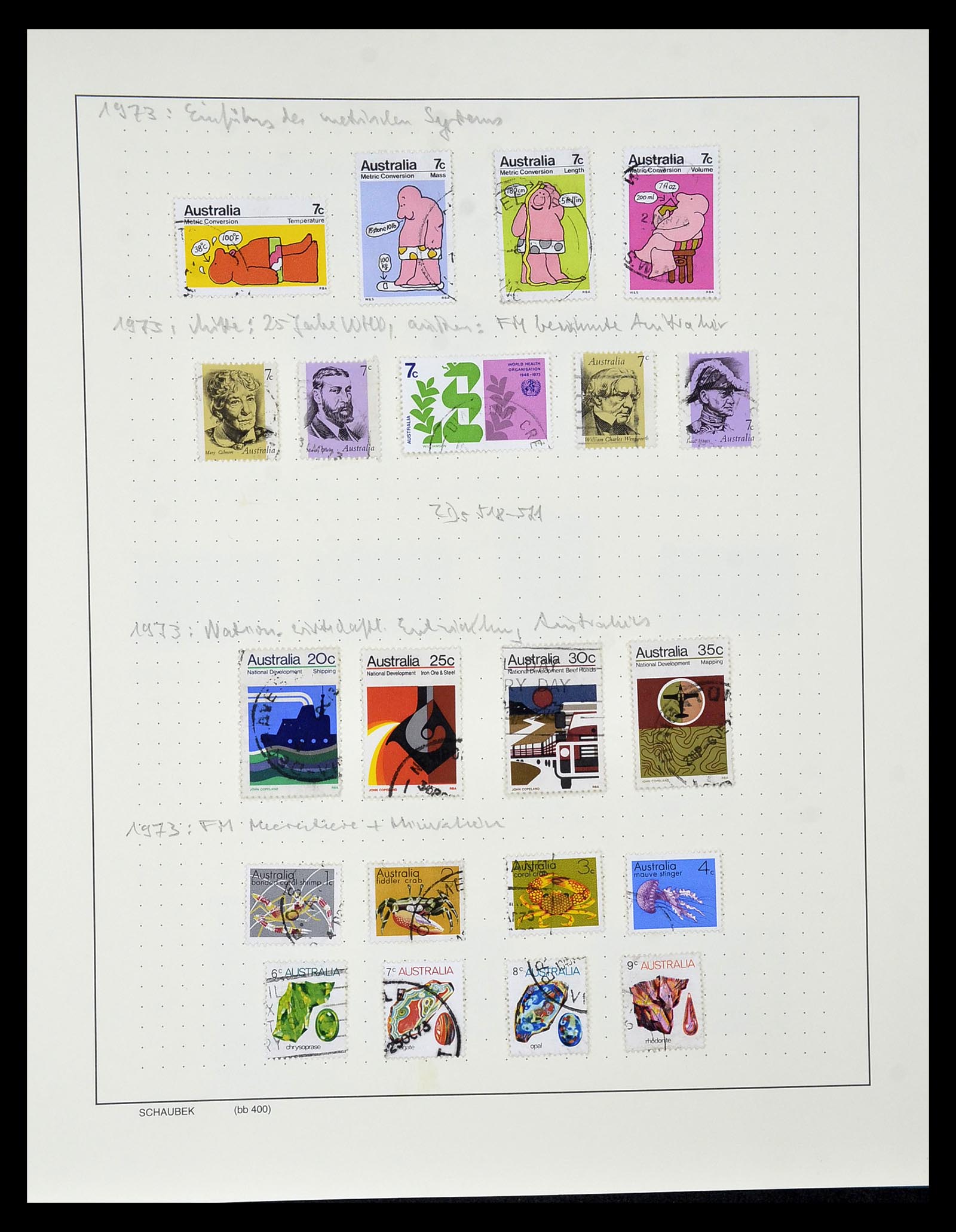 34808 091 - Stamp Collection 34808 Australia and States 1850-2003.