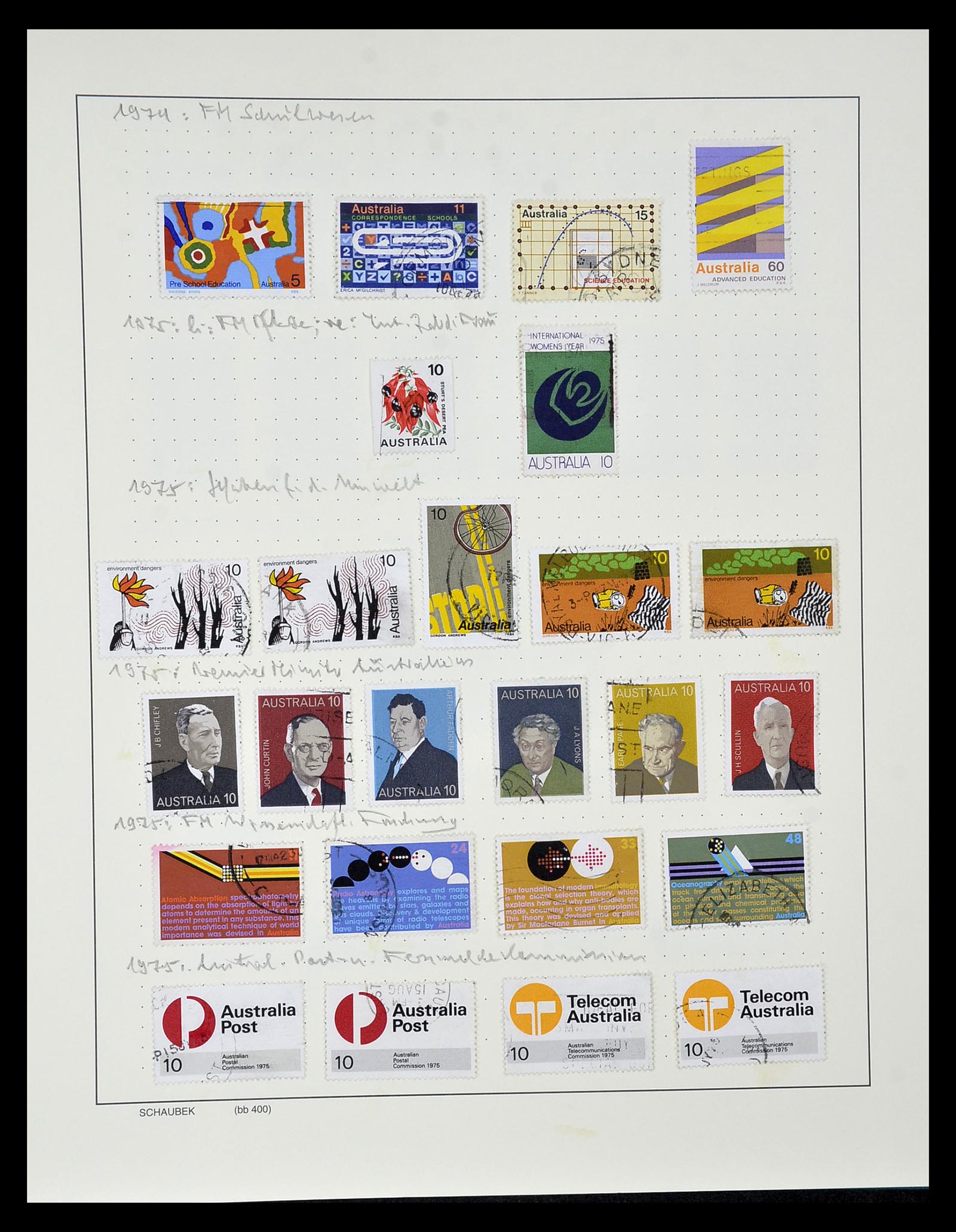 34808 094 - Stamp Collection 34808 Australia and States 1850-2003.