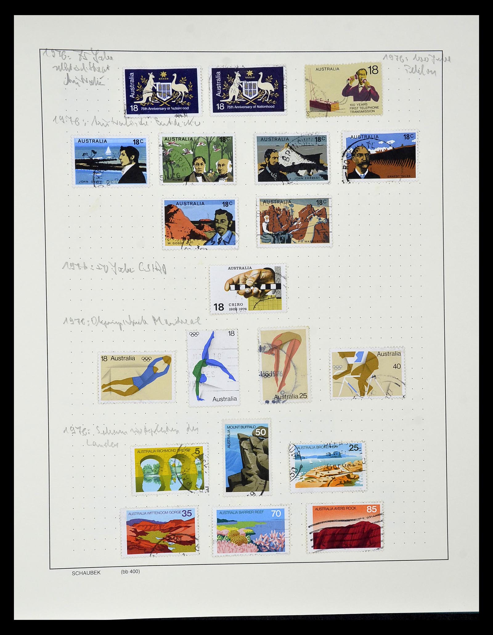 34808 096 - Stamp Collection 34808 Australia and States 1850-2003.