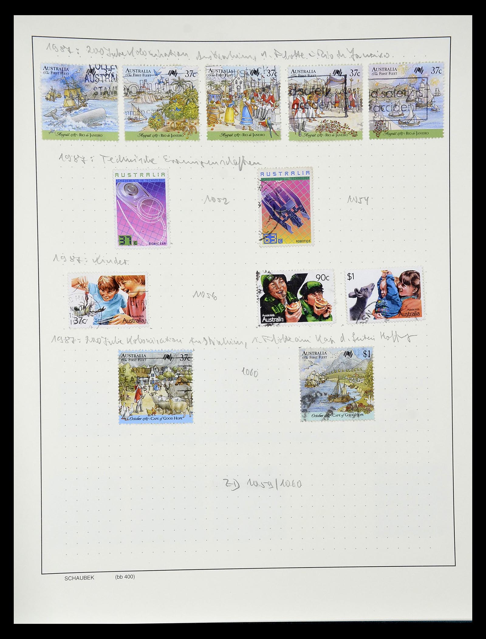 34808 129 - Stamp Collection 34808 Australia and States 1850-2003.
