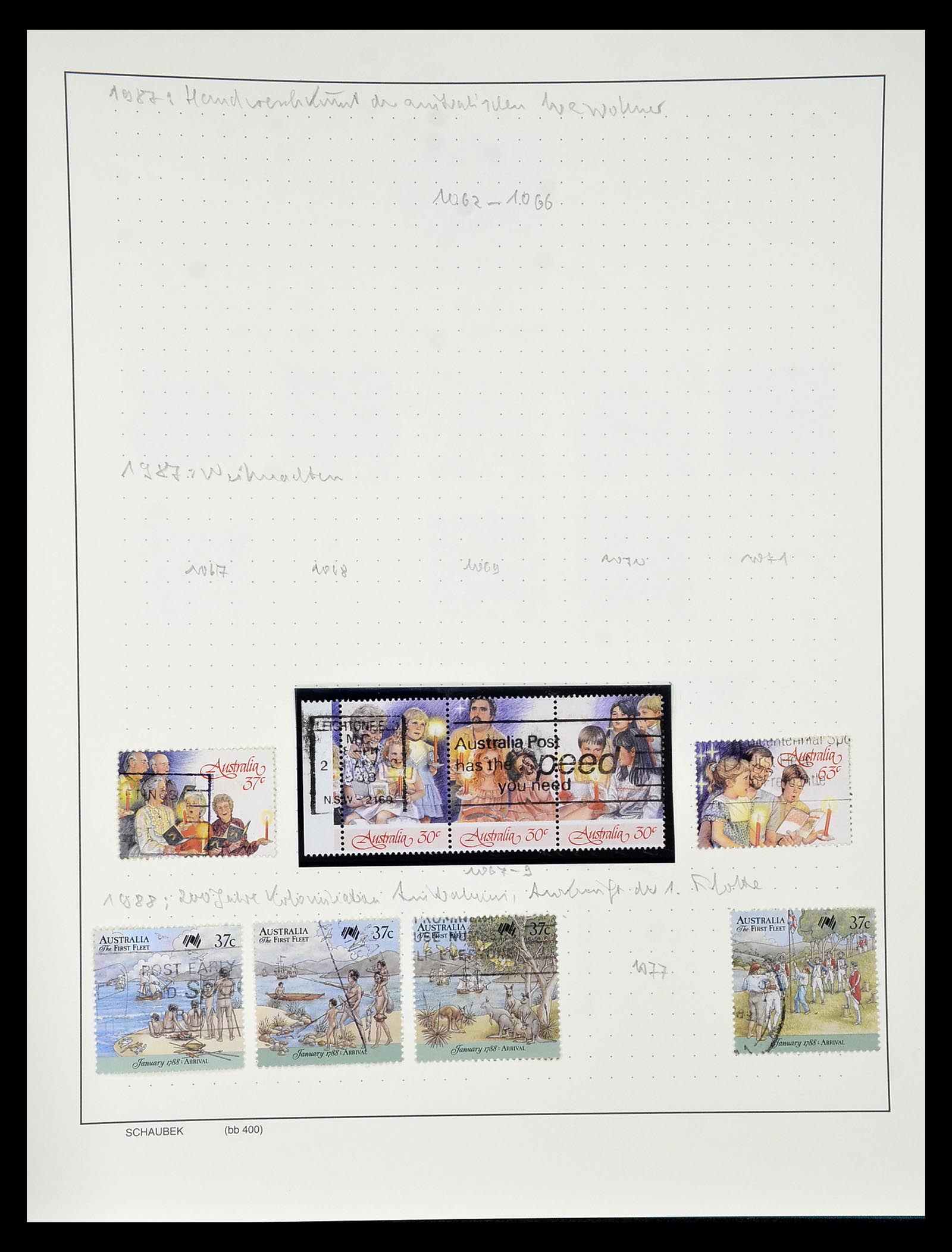 34808 130 - Stamp Collection 34808 Australia and States 1850-2003.