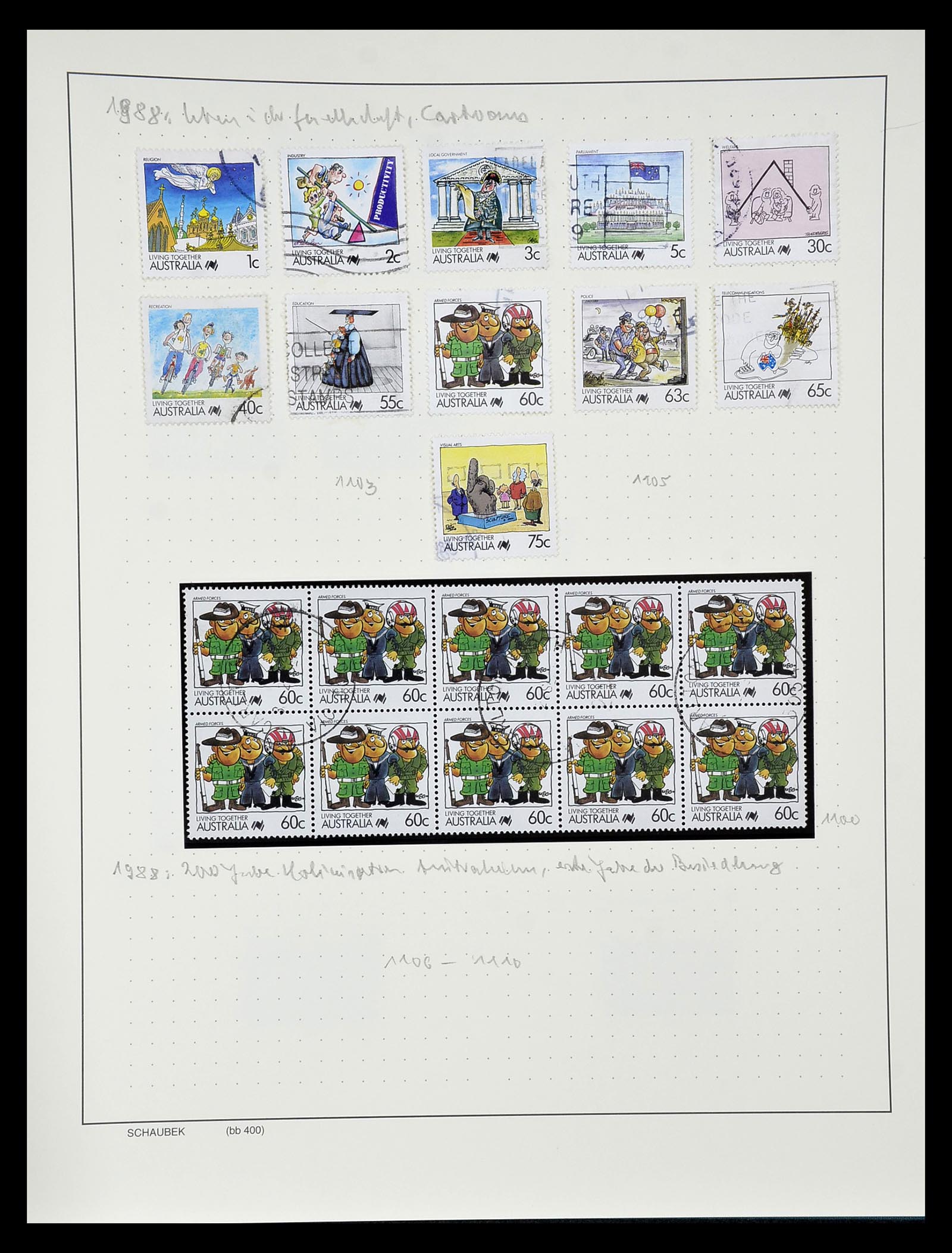 34808 132 - Stamp Collection 34808 Australia and States 1850-2003.
