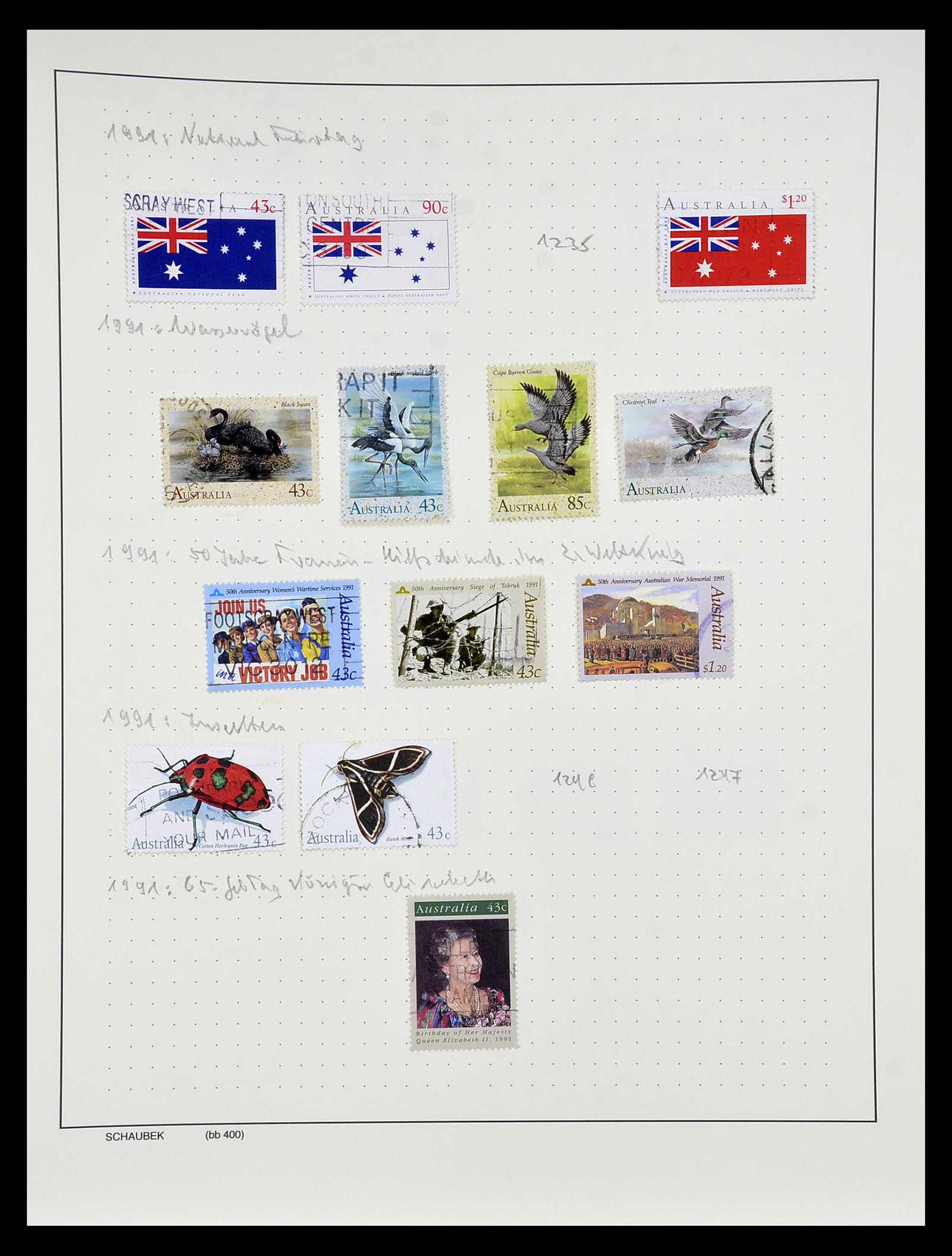 34808 143 - Stamp Collection 34808 Australia and States 1850-2003.