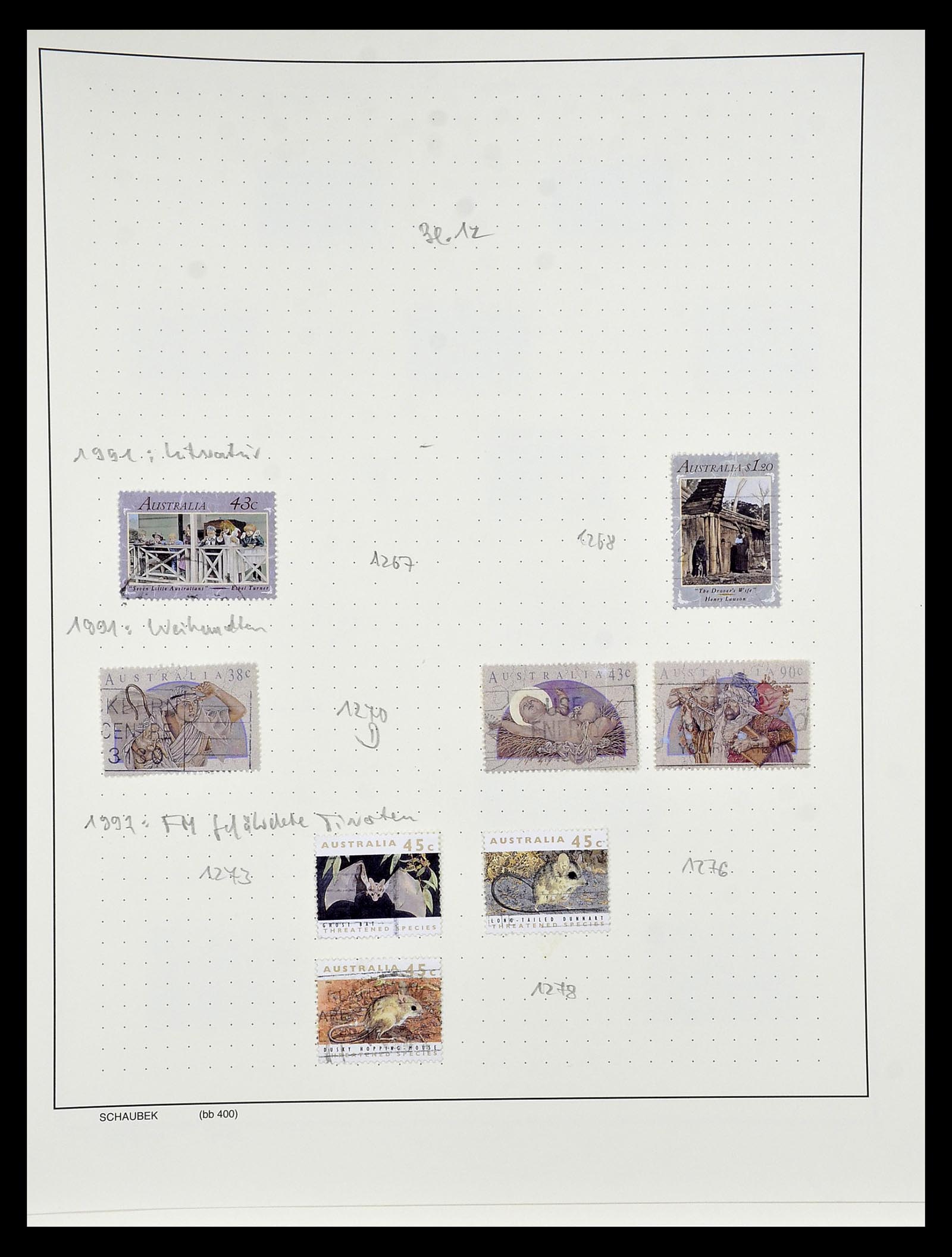 34808 145 - Stamp Collection 34808 Australia and States 1850-2003.