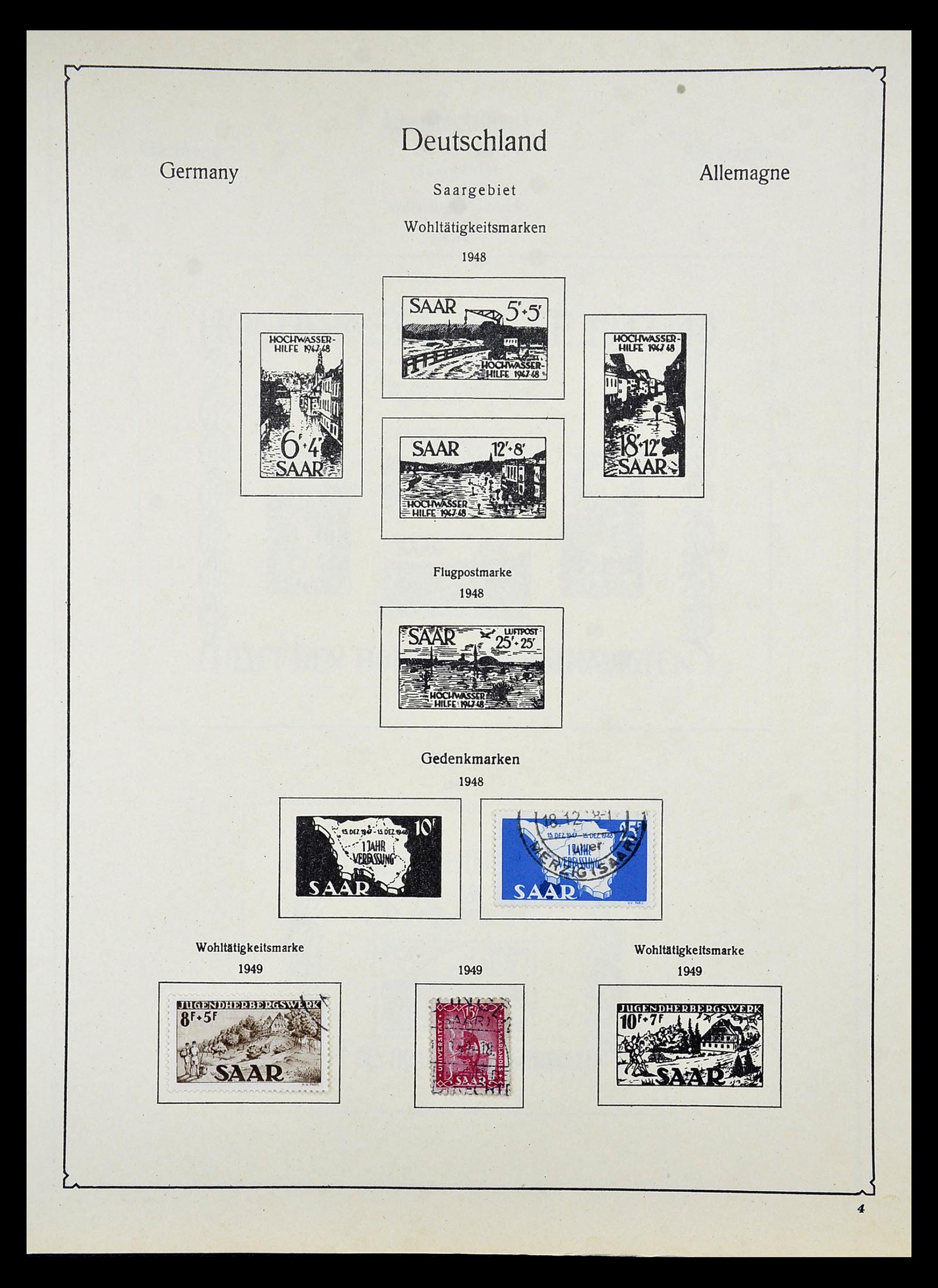 34809 017 - Postzegelverzameling 34809 Duitse Zones en Berlijn 1945-1990.