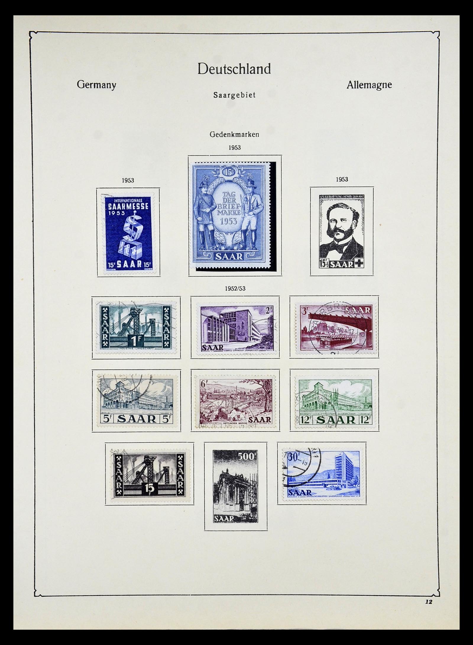 34809 023 - Postzegelverzameling 34809 Duitse Zones en Berlijn 1945-1990.