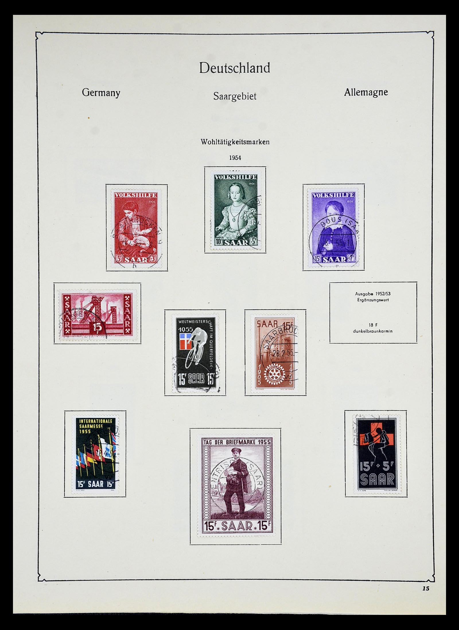 34809 026 - Postzegelverzameling 34809 Duitse Zones en Berlijn 1945-1990.