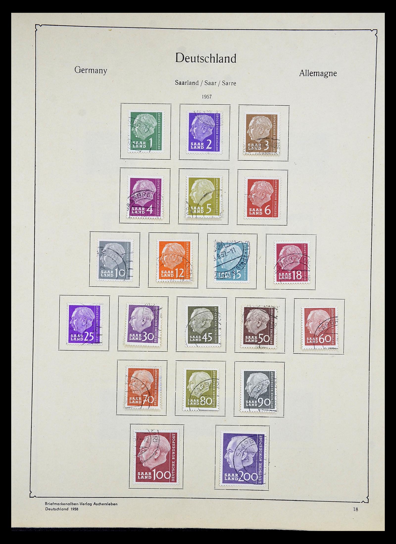 34809 029 - Postzegelverzameling 34809 Duitse Zones en Berlijn 1945-1990.