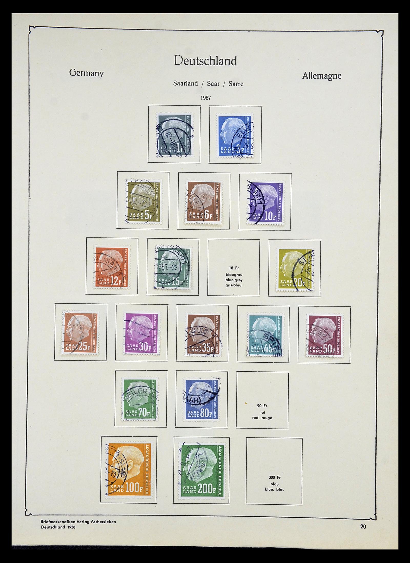 34809 031 - Postzegelverzameling 34809 Duitse Zones en Berlijn 1945-1990.