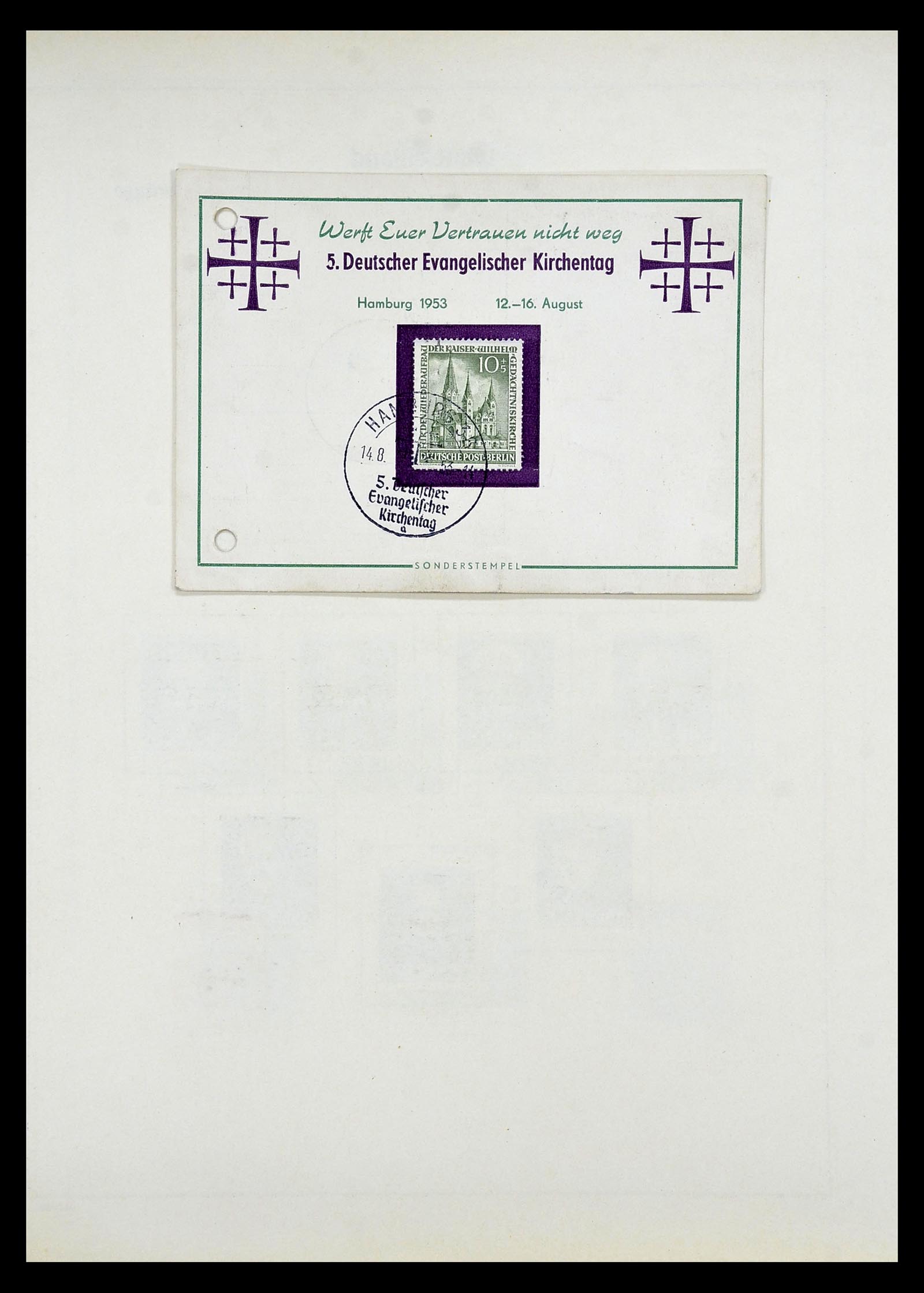34809 077 - Postzegelverzameling 34809 Duitse Zones en Berlijn 1945-1990.