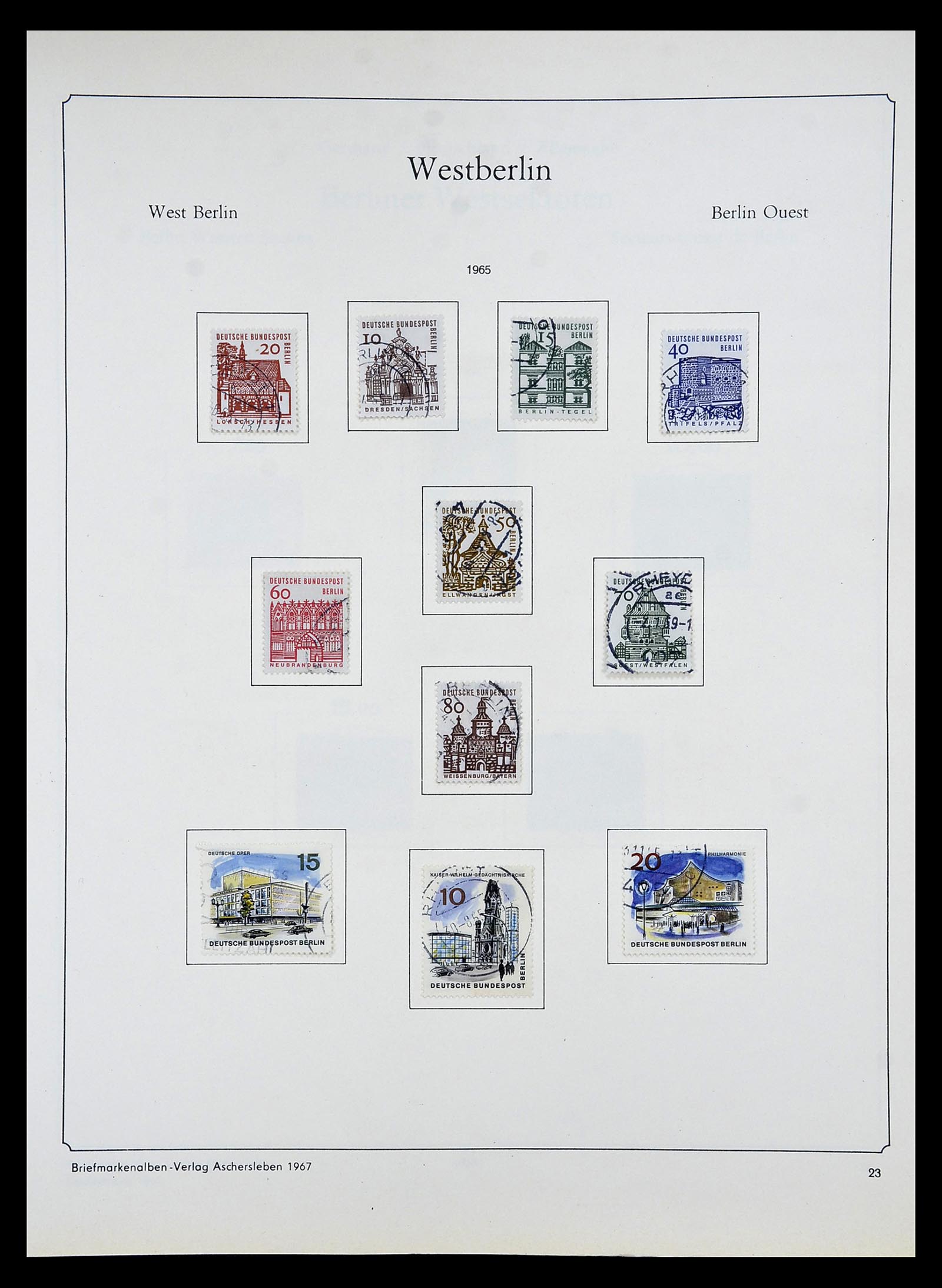34809 091 - Postzegelverzameling 34809 Duitse Zones en Berlijn 1945-1990.