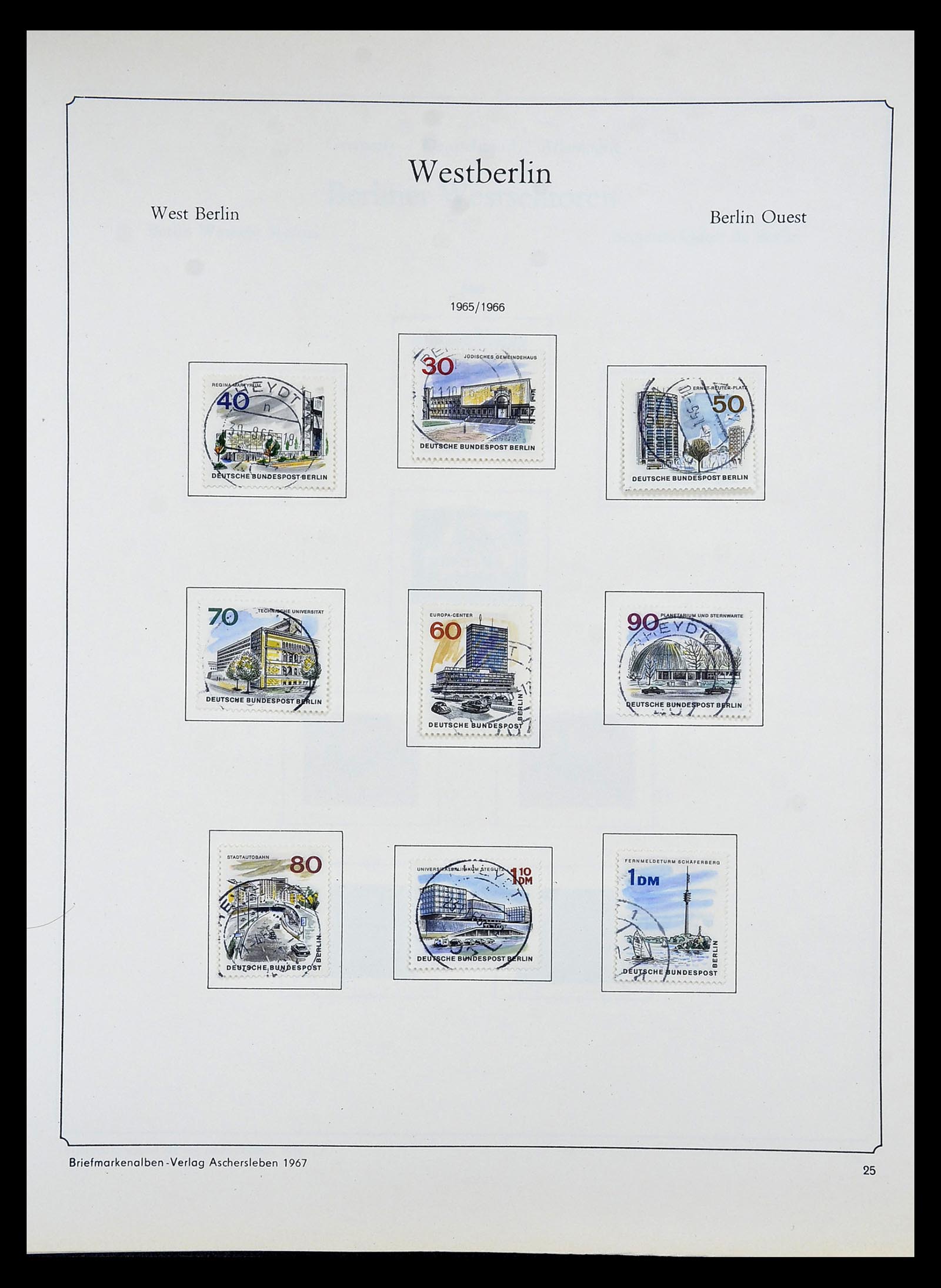 34809 093 - Stamp Collection 34809 German Zones and Berlin 1945-1990.