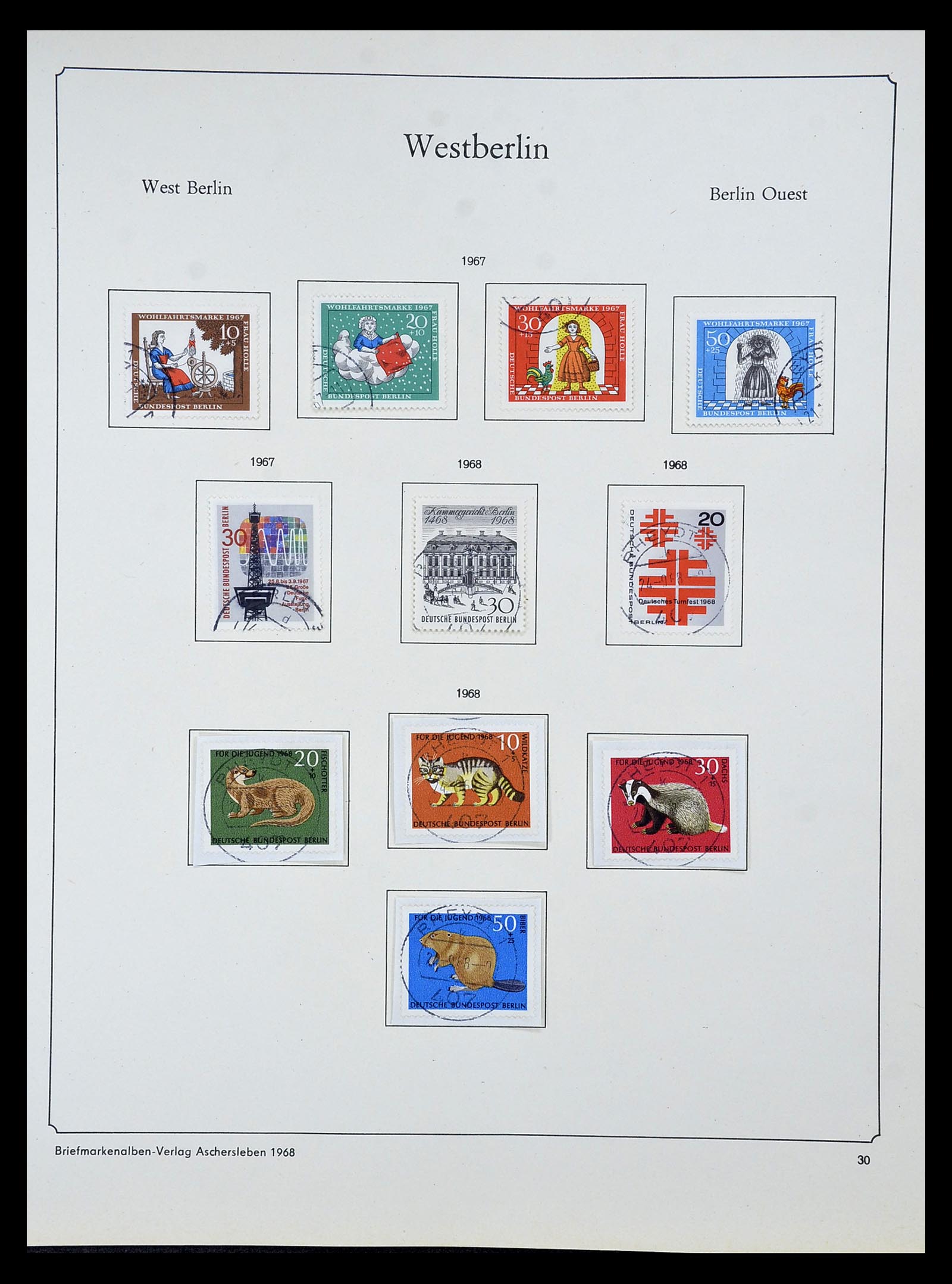 34809 098 - Postzegelverzameling 34809 Duitse Zones en Berlijn 1945-1990.