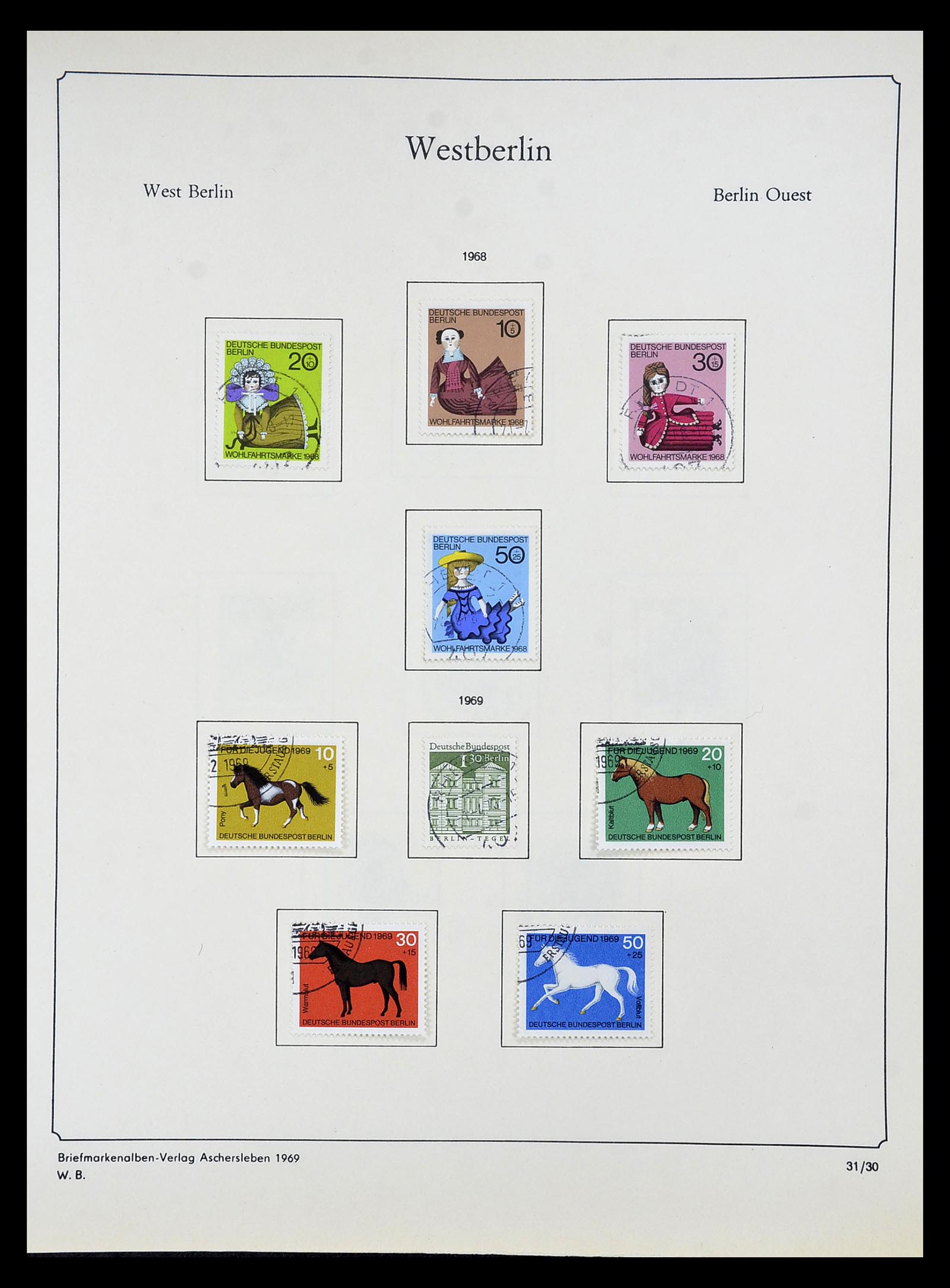 34809 099 - Postzegelverzameling 34809 Duitse Zones en Berlijn 1945-1990.
