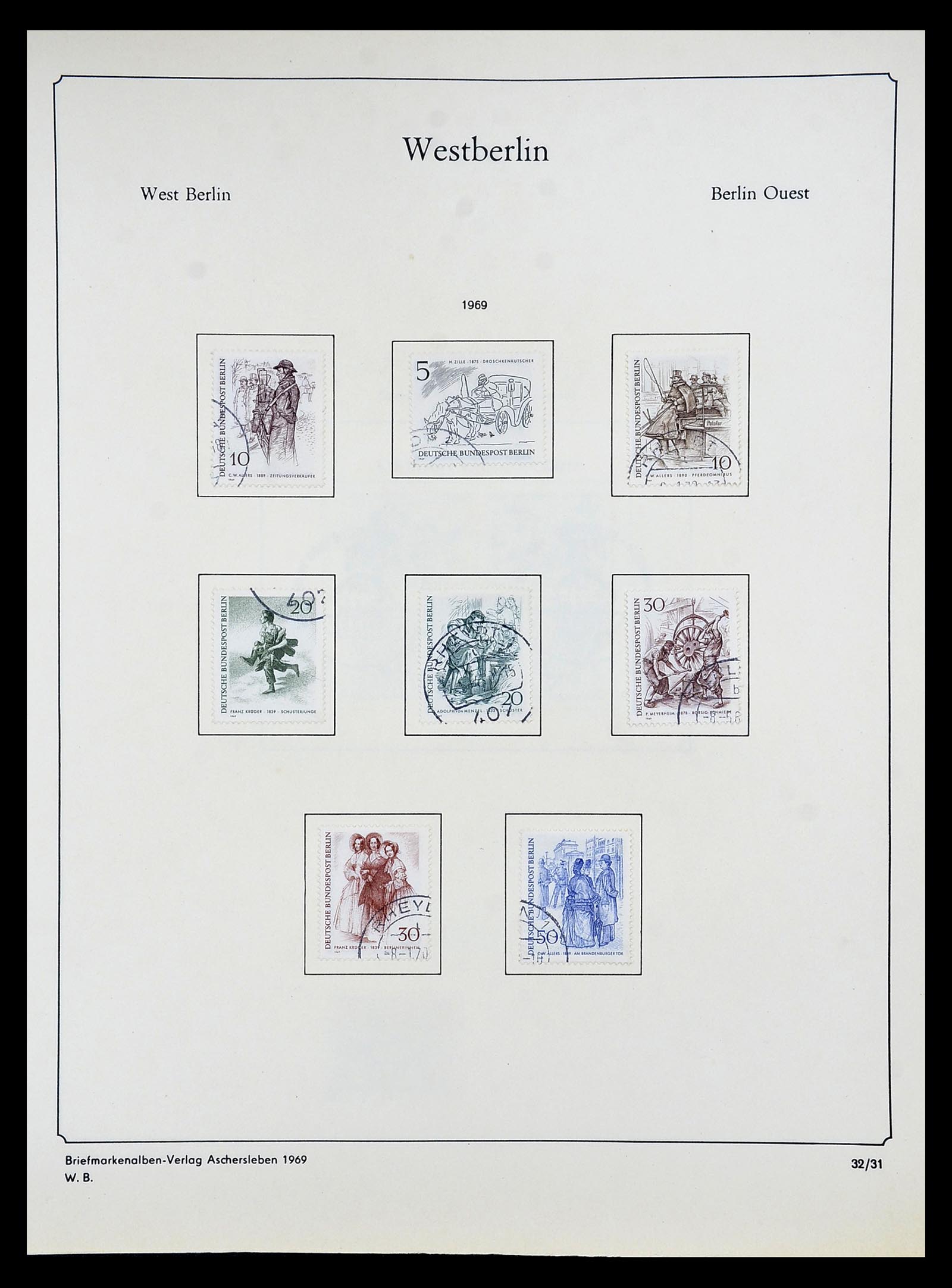 34809 100 - Postzegelverzameling 34809 Duitse Zones en Berlijn 1945-1990.