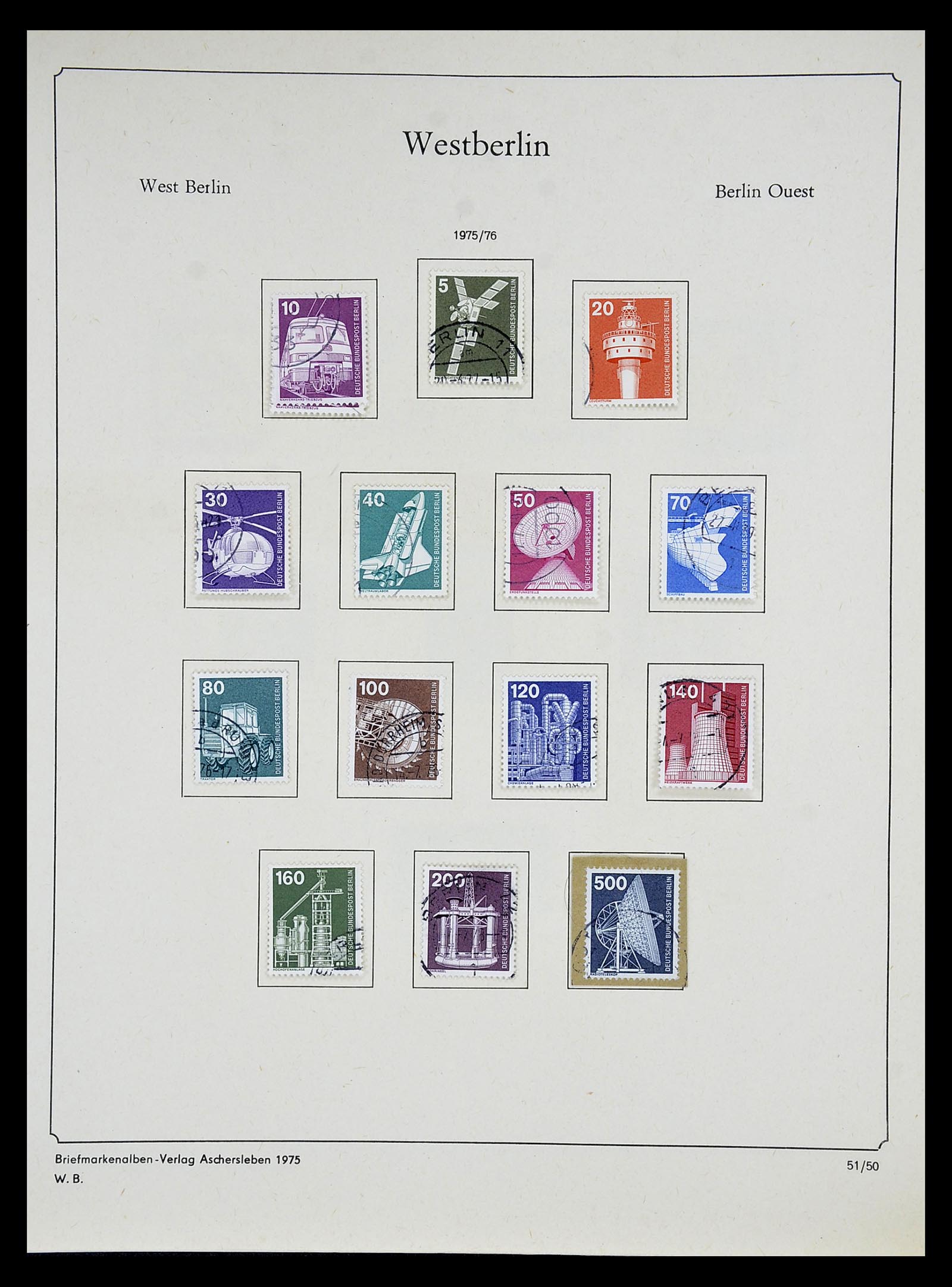 34809 126 - Postzegelverzameling 34809 Duitse Zones en Berlijn 1945-1990.