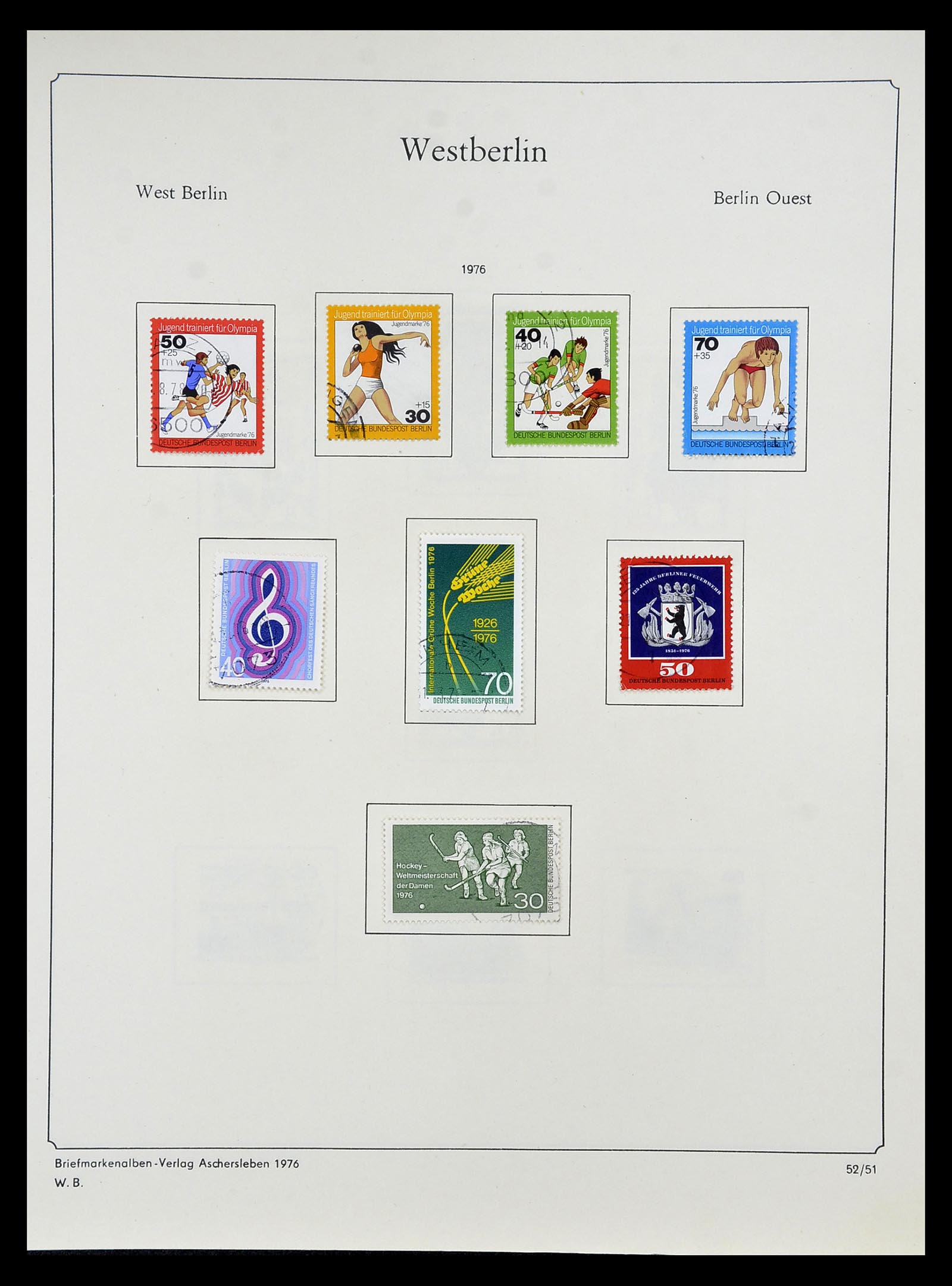 34809 127 - Postzegelverzameling 34809 Duitse Zones en Berlijn 1945-1990.
