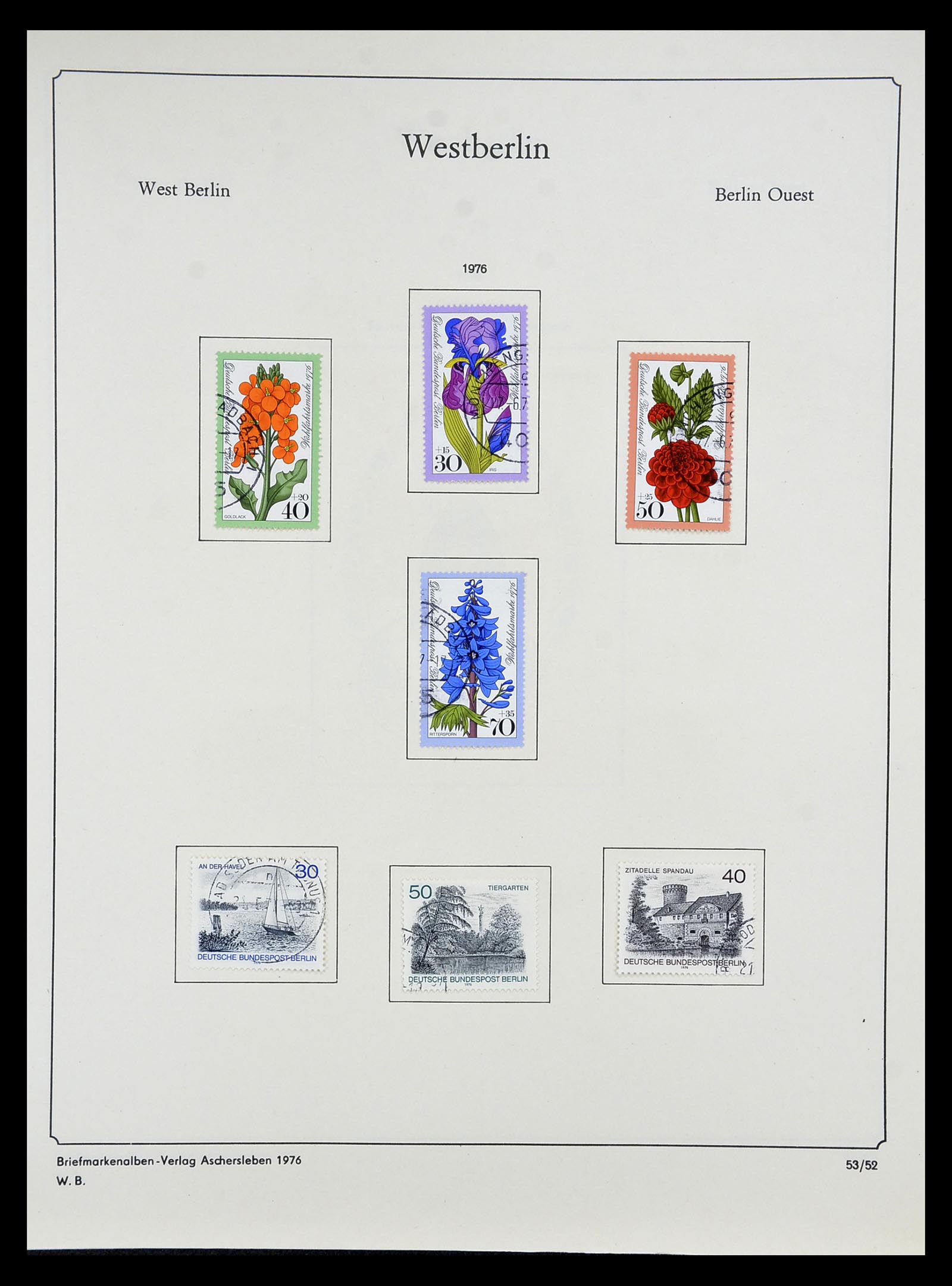 34809 128 - Postzegelverzameling 34809 Duitse Zones en Berlijn 1945-1990.