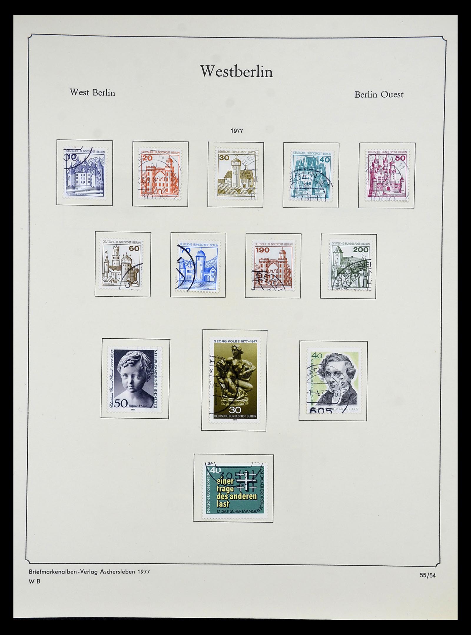 34809 130 - Postzegelverzameling 34809 Duitse Zones en Berlijn 1945-1990.