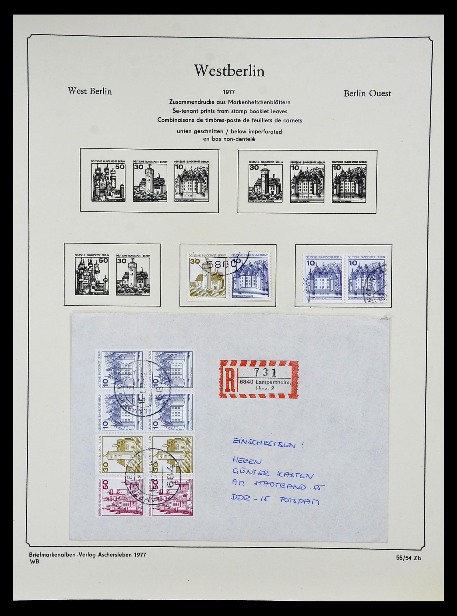 34809 132 - Stamp Collection 34809 German Zones and Berlin 1945-1990.