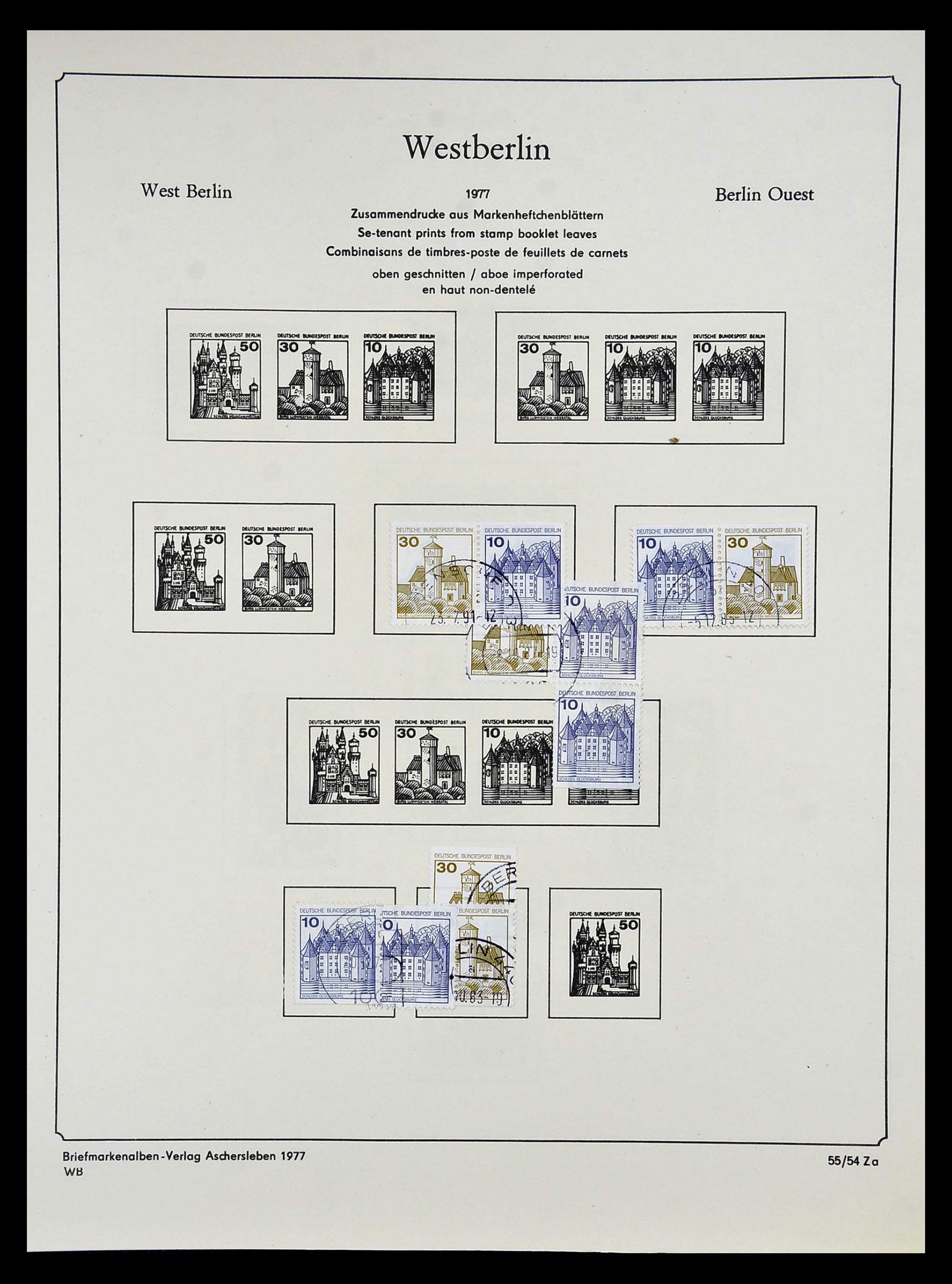 34809 133 - Postzegelverzameling 34809 Duitse Zones en Berlijn 1945-1990.