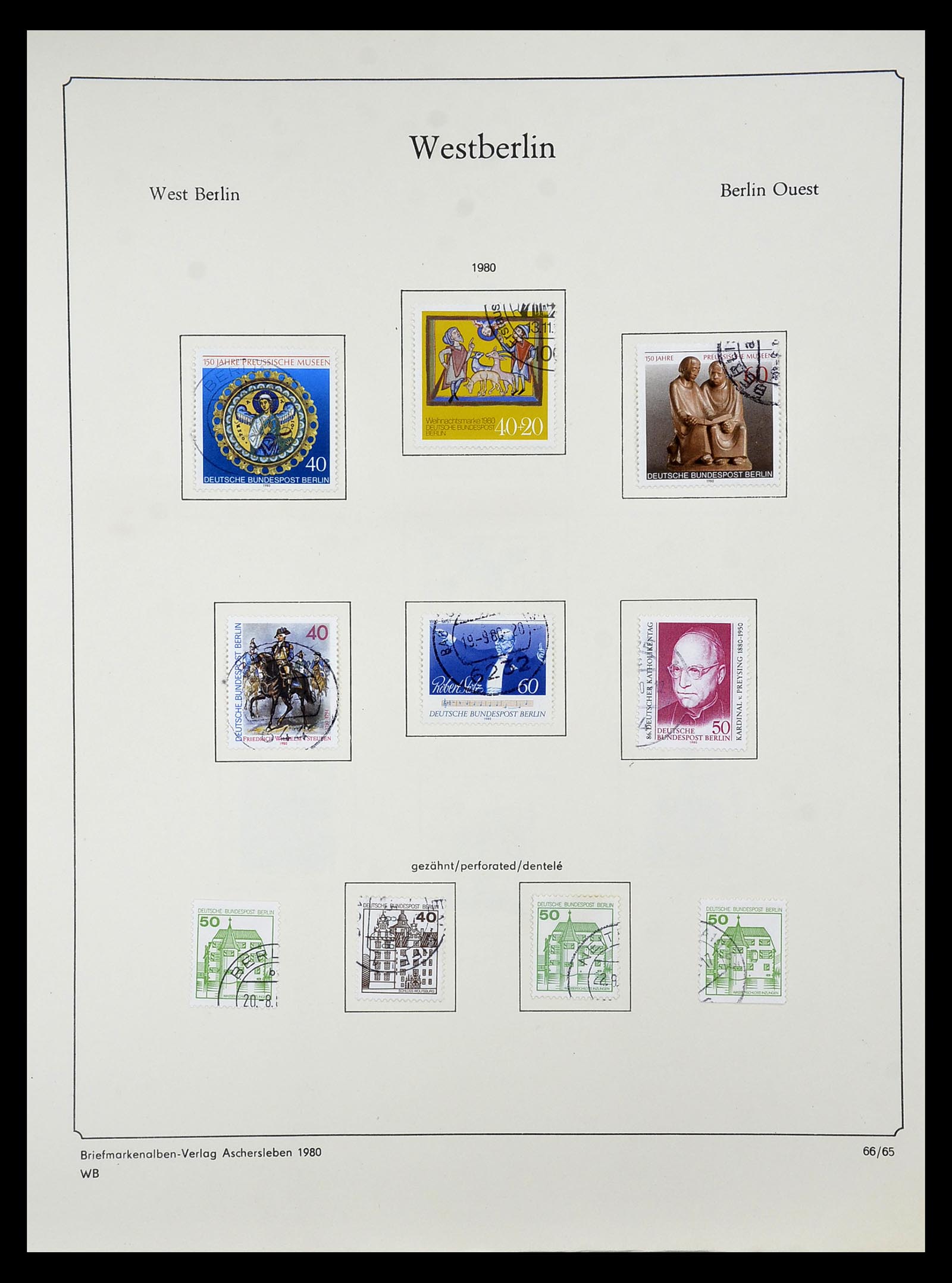 34809 144 - Stamp Collection 34809 German Zones and Berlin 1945-1990.