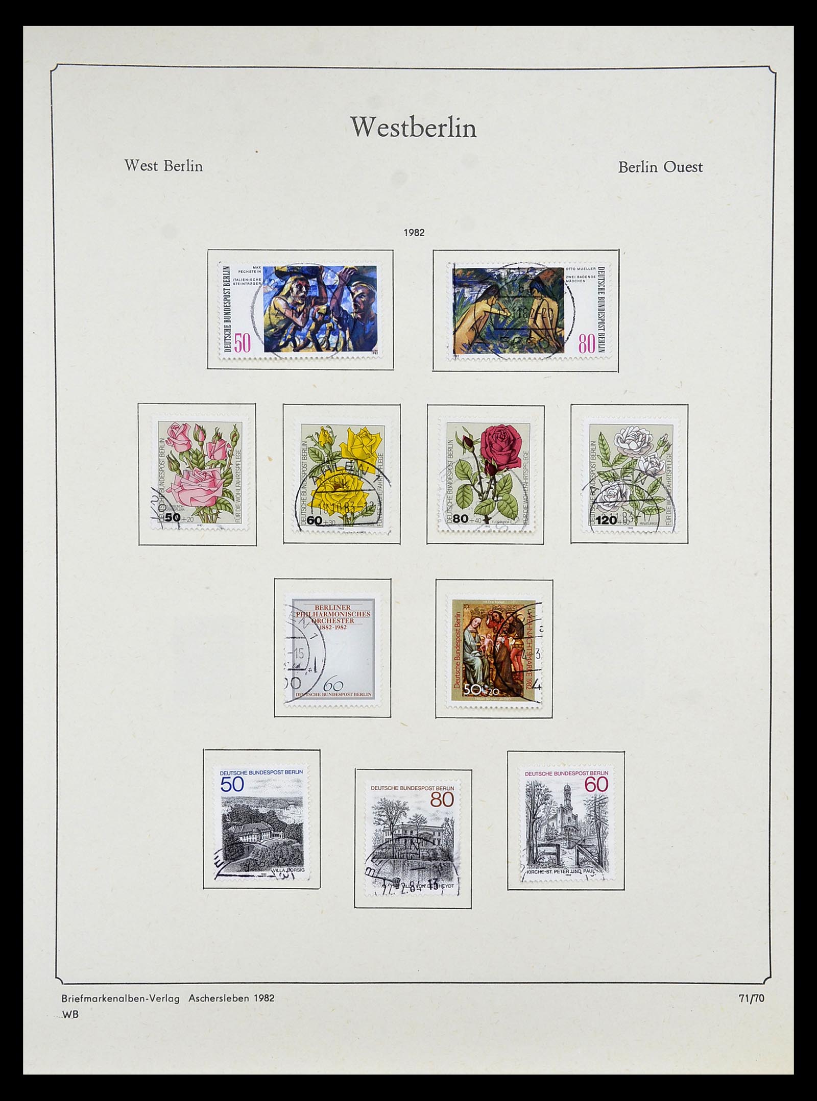 34809 150 - Stamp Collection 34809 German Zones and Berlin 1945-1990.