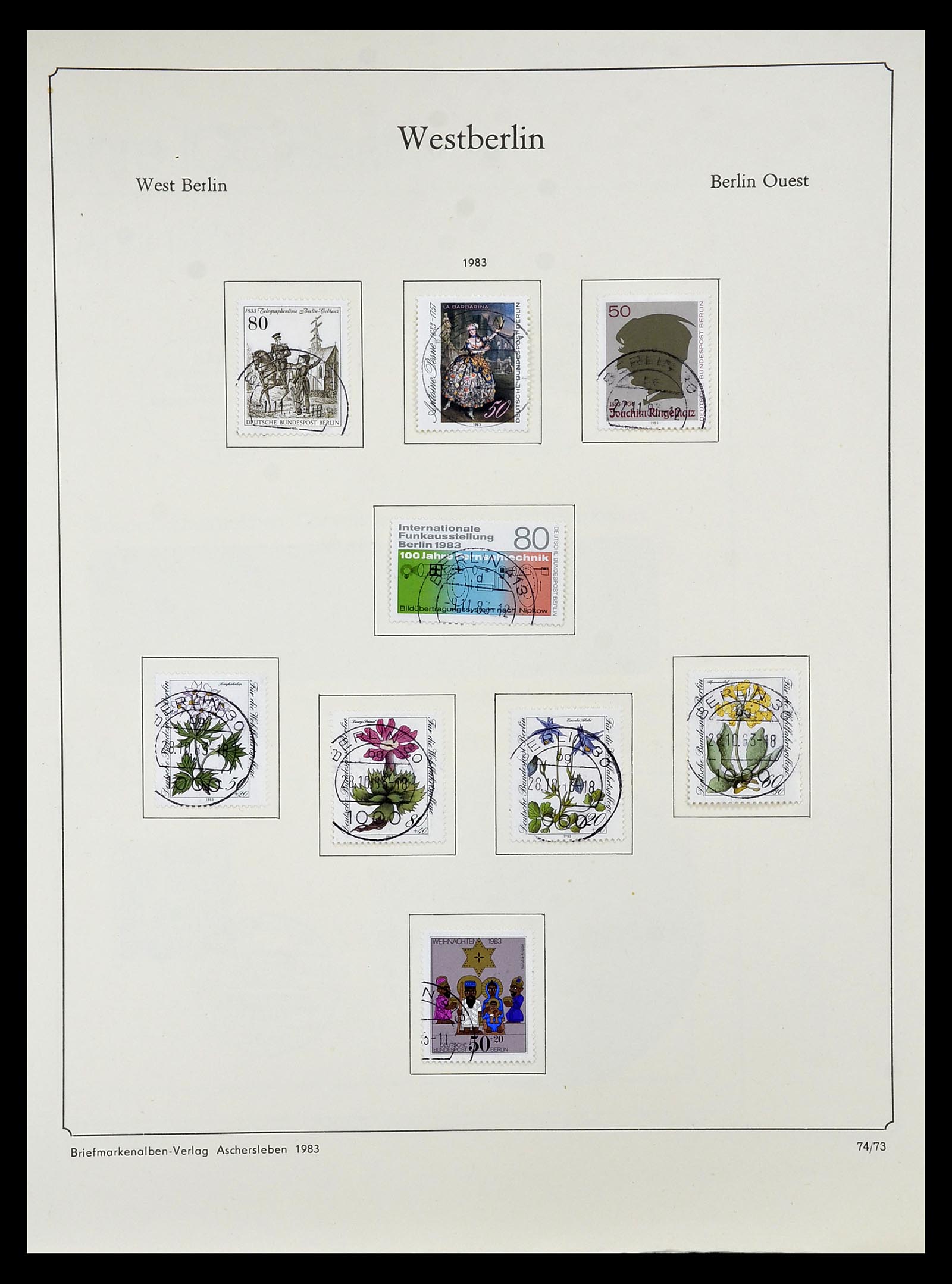34809 155 - Postzegelverzameling 34809 Duitse Zones en Berlijn 1945-1990.