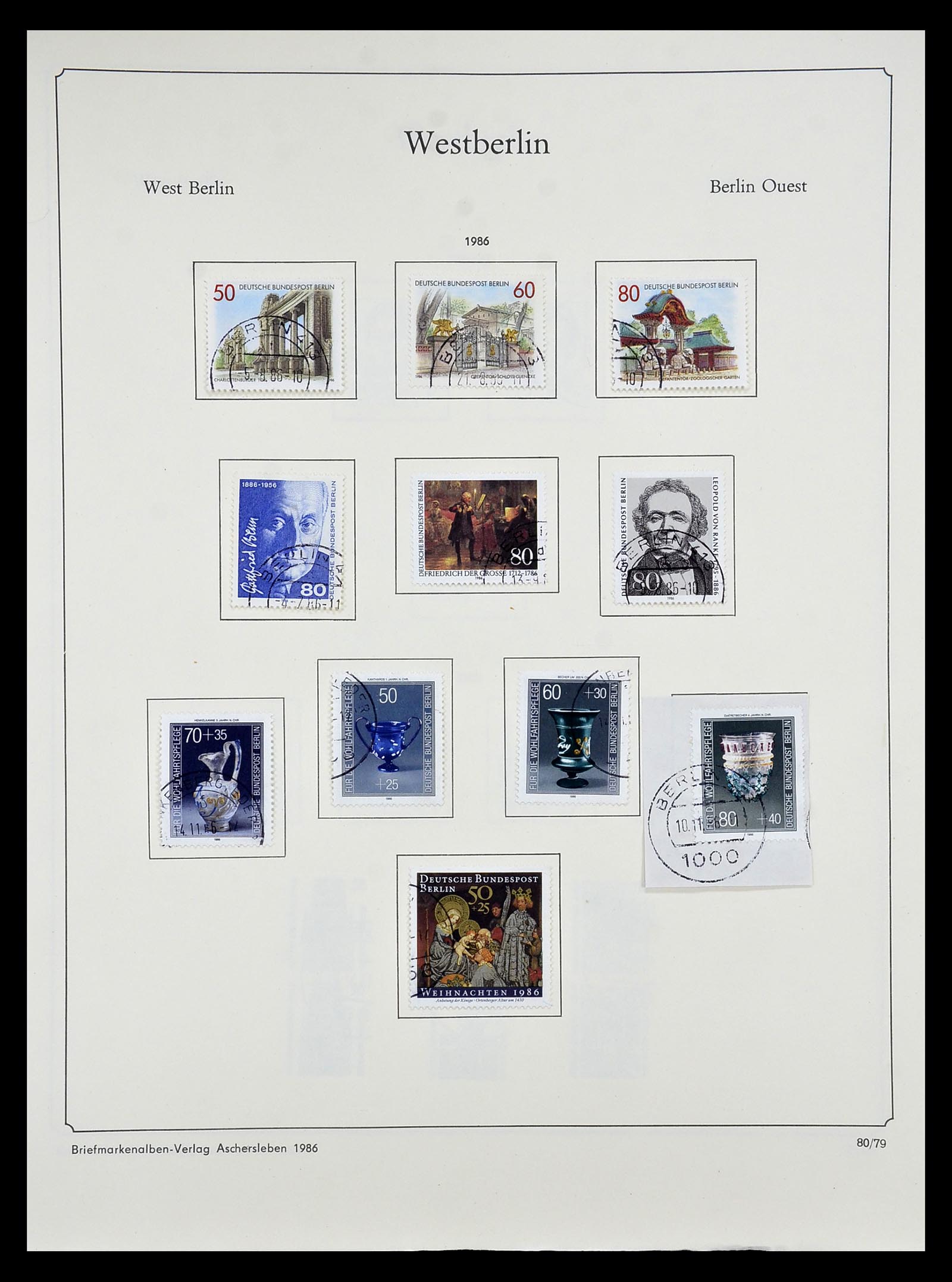 34809 161 - Postzegelverzameling 34809 Duitse Zones en Berlijn 1945-1990.