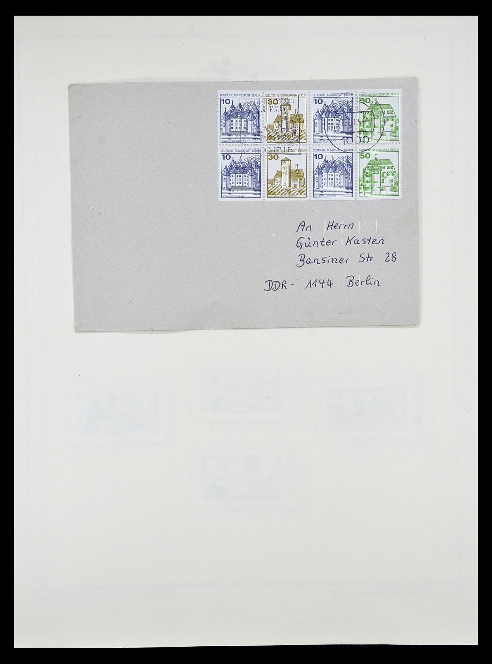 34809 165 - Postzegelverzameling 34809 Duitse Zones en Berlijn 1945-1990.
