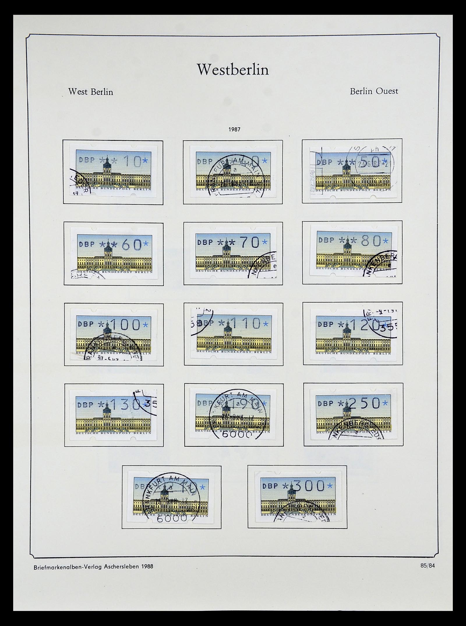 34809 167 - Stamp Collection 34809 German Zones and Berlin 1945-1990.
