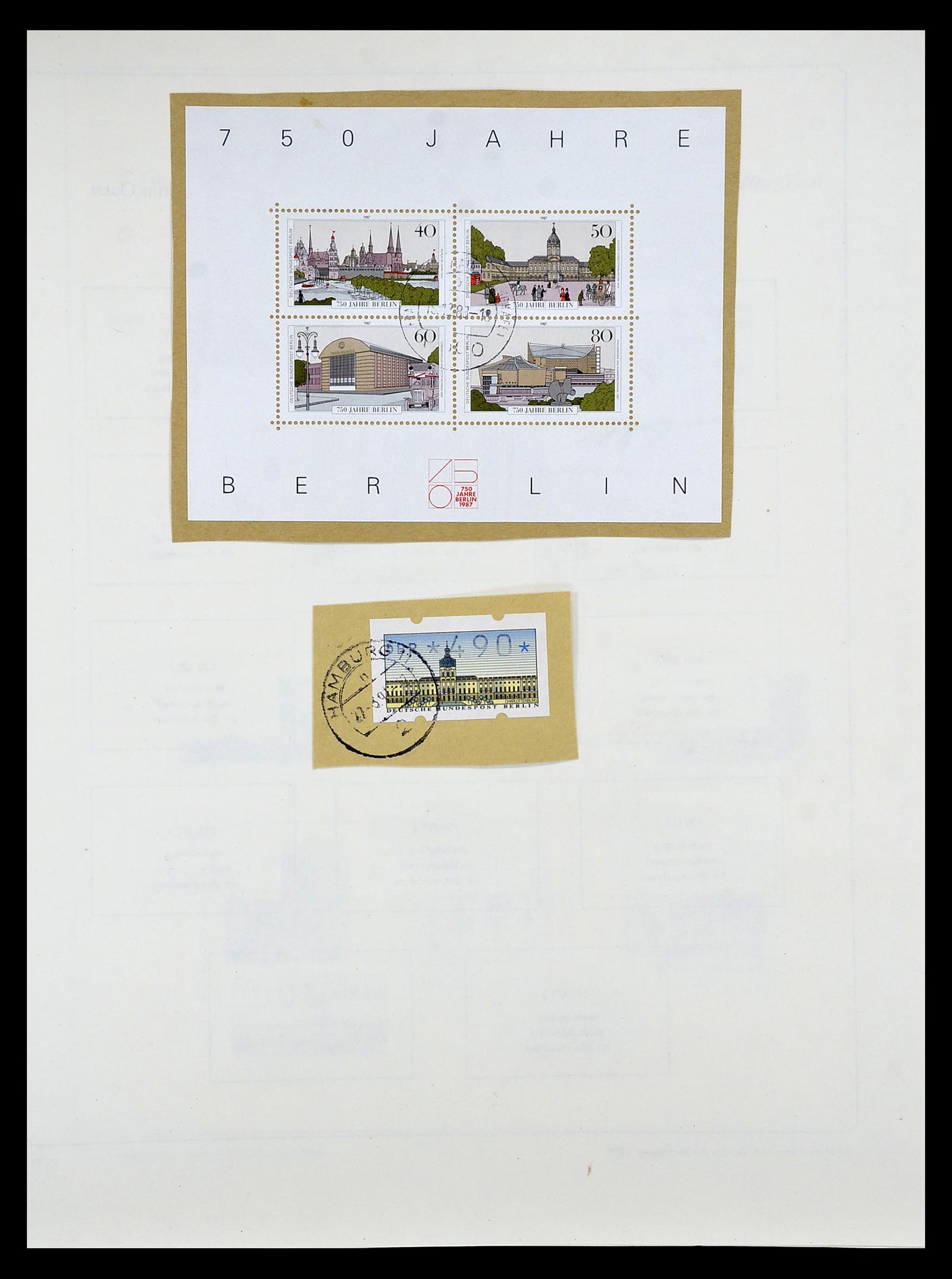 34809 168 - Postzegelverzameling 34809 Duitse Zones en Berlijn 1945-1990.