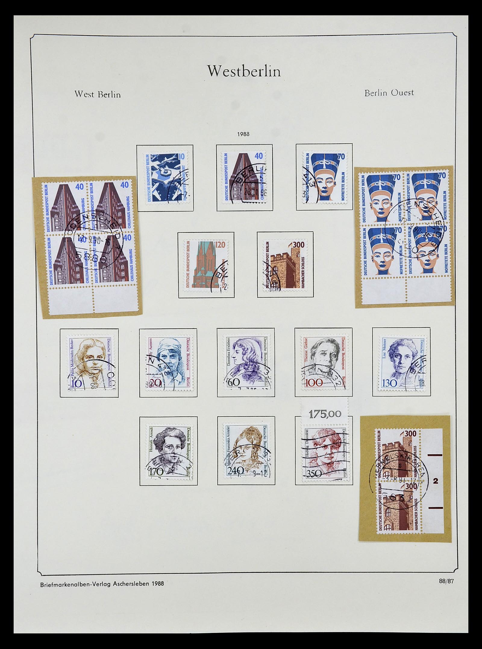 34809 171 - Postzegelverzameling 34809 Duitse Zones en Berlijn 1945-1990.