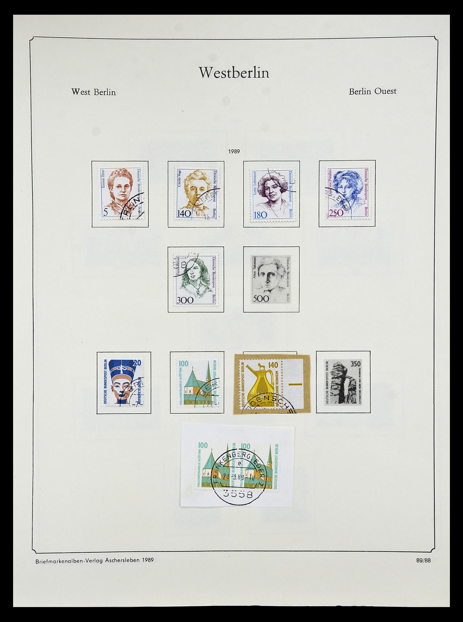 34809 173 - Postzegelverzameling 34809 Duitse Zones en Berlijn 1945-1990.