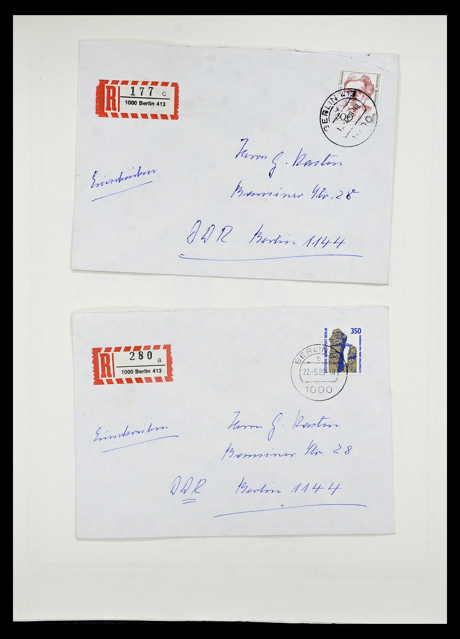 34809 174 - Postzegelverzameling 34809 Duitse Zones en Berlijn 1945-1990.