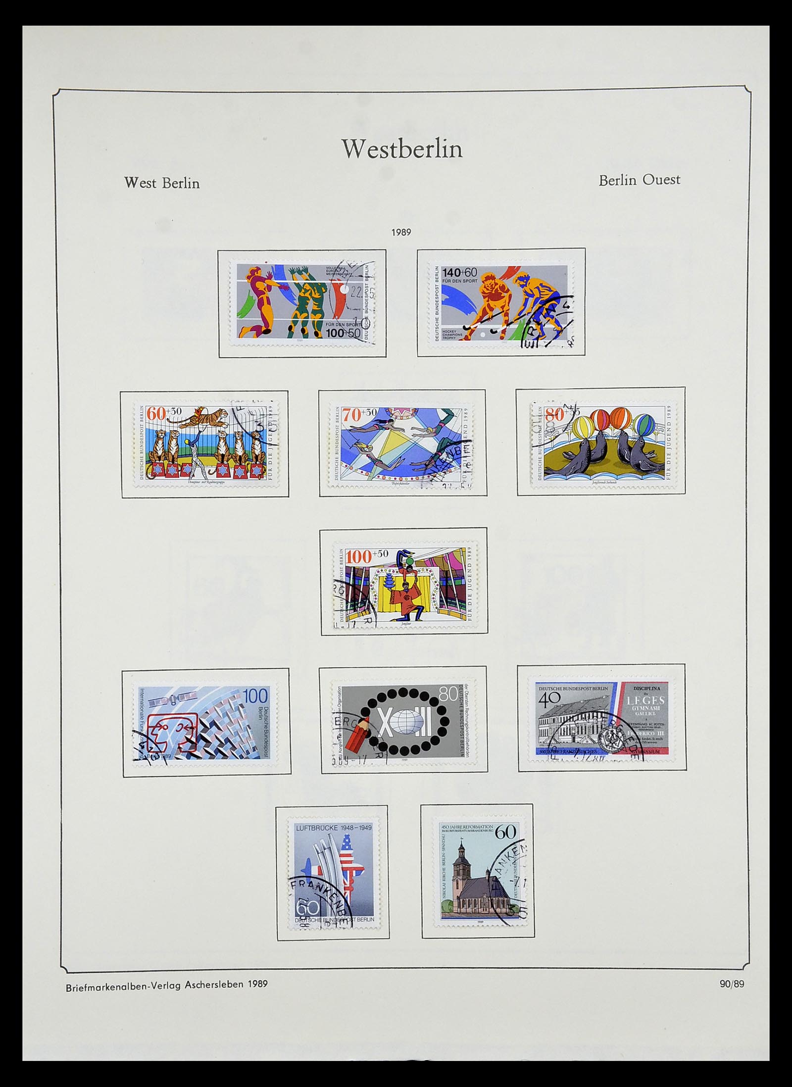 34809 175 - Stamp Collection 34809 German Zones and Berlin 1945-1990.