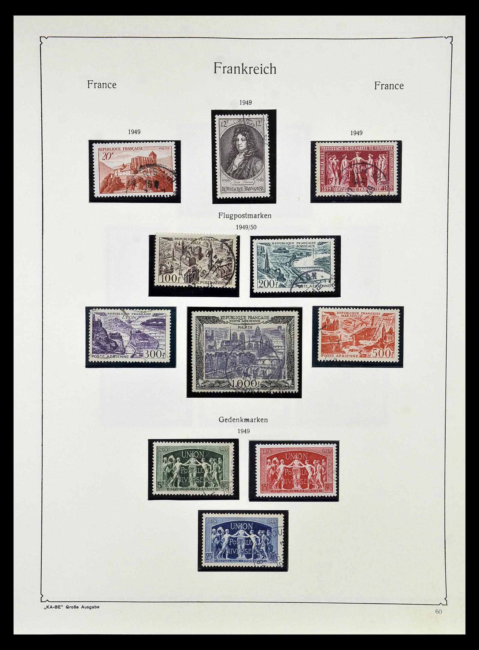 34810 065 - Stamp Collection 34810 France 1852-1977.