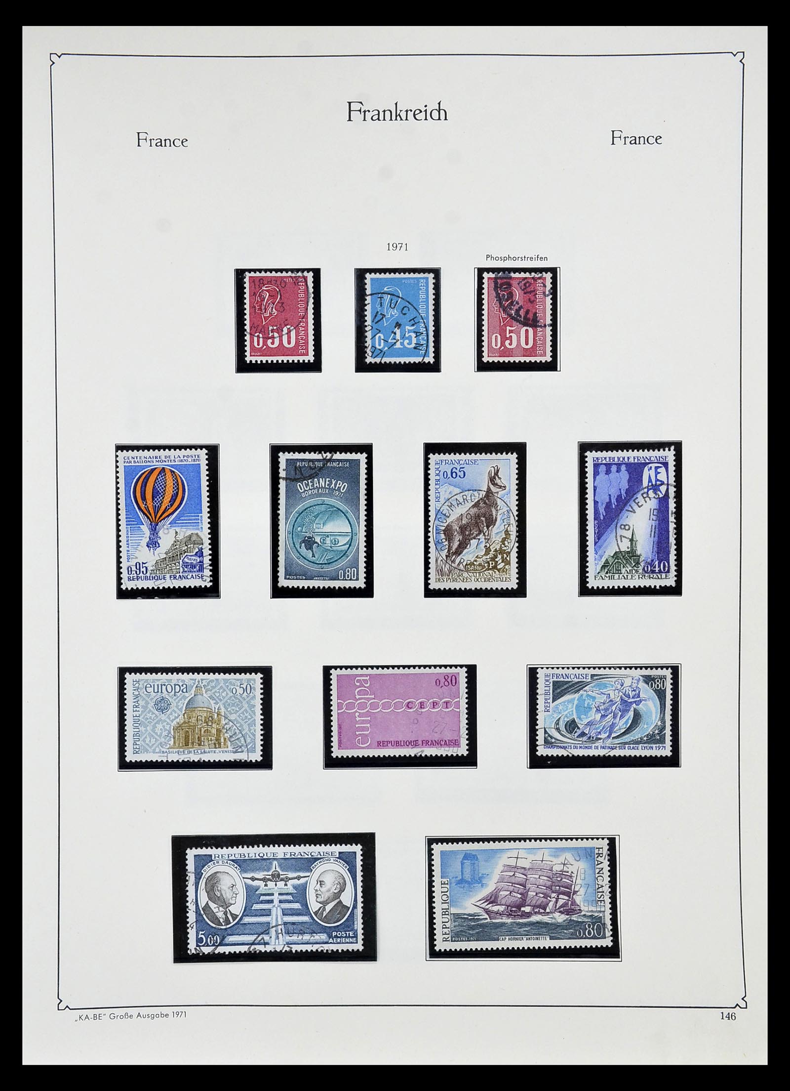 34810 153 - Stamp Collection 34810 France 1852-1977.