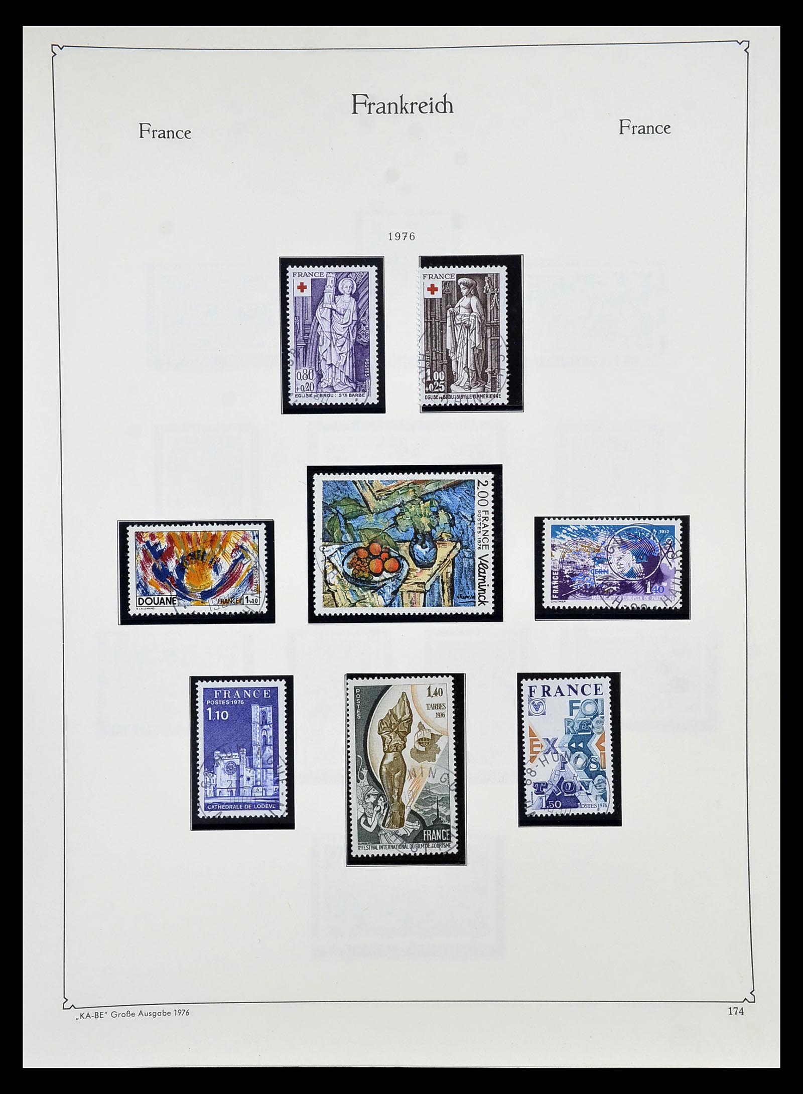 34810 183 - Postzegelverzameling 34810 Frankrijk 1852-1977.