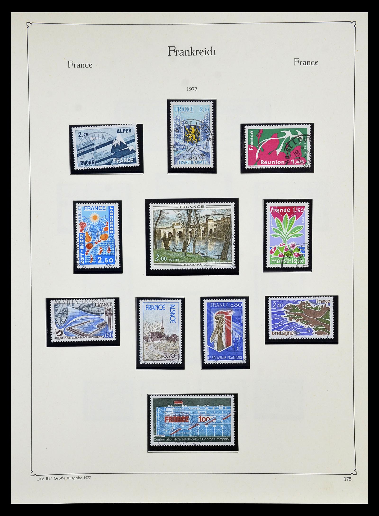 34810 184 - Postzegelverzameling 34810 Frankrijk 1852-1977.